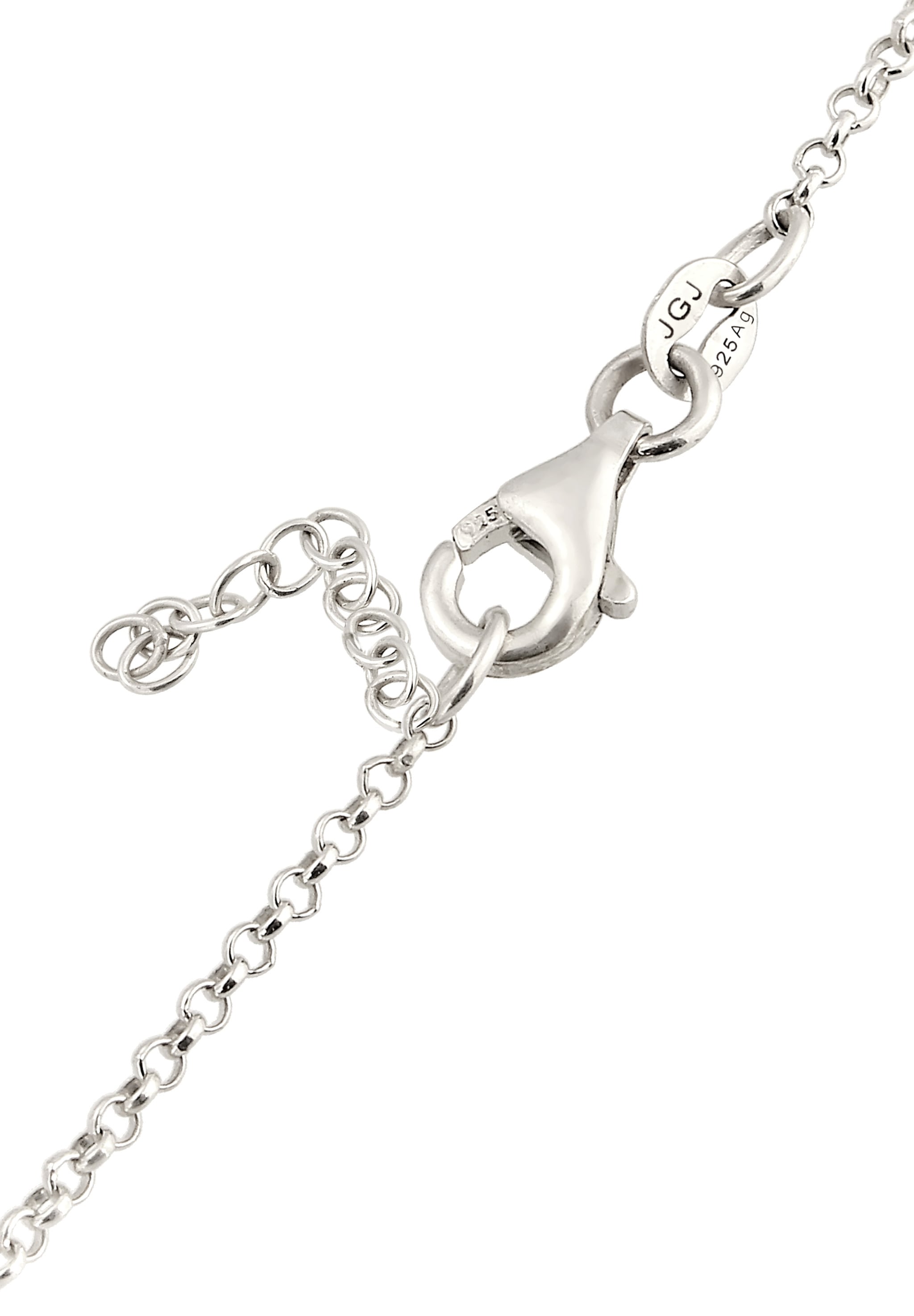 Elli Armkette »Armband Armband mit Swarovski® Perlen Weiß 925 Sterling Silber«