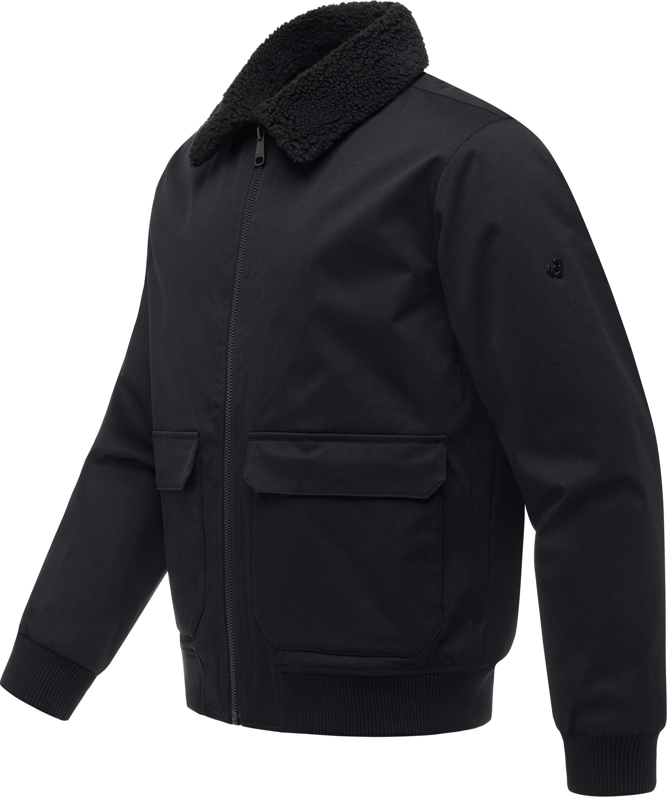 Ragwear Outdoorjacke »Newys Y« ohne Kapuze Wasserdichte Jacke mit warmem Kragen