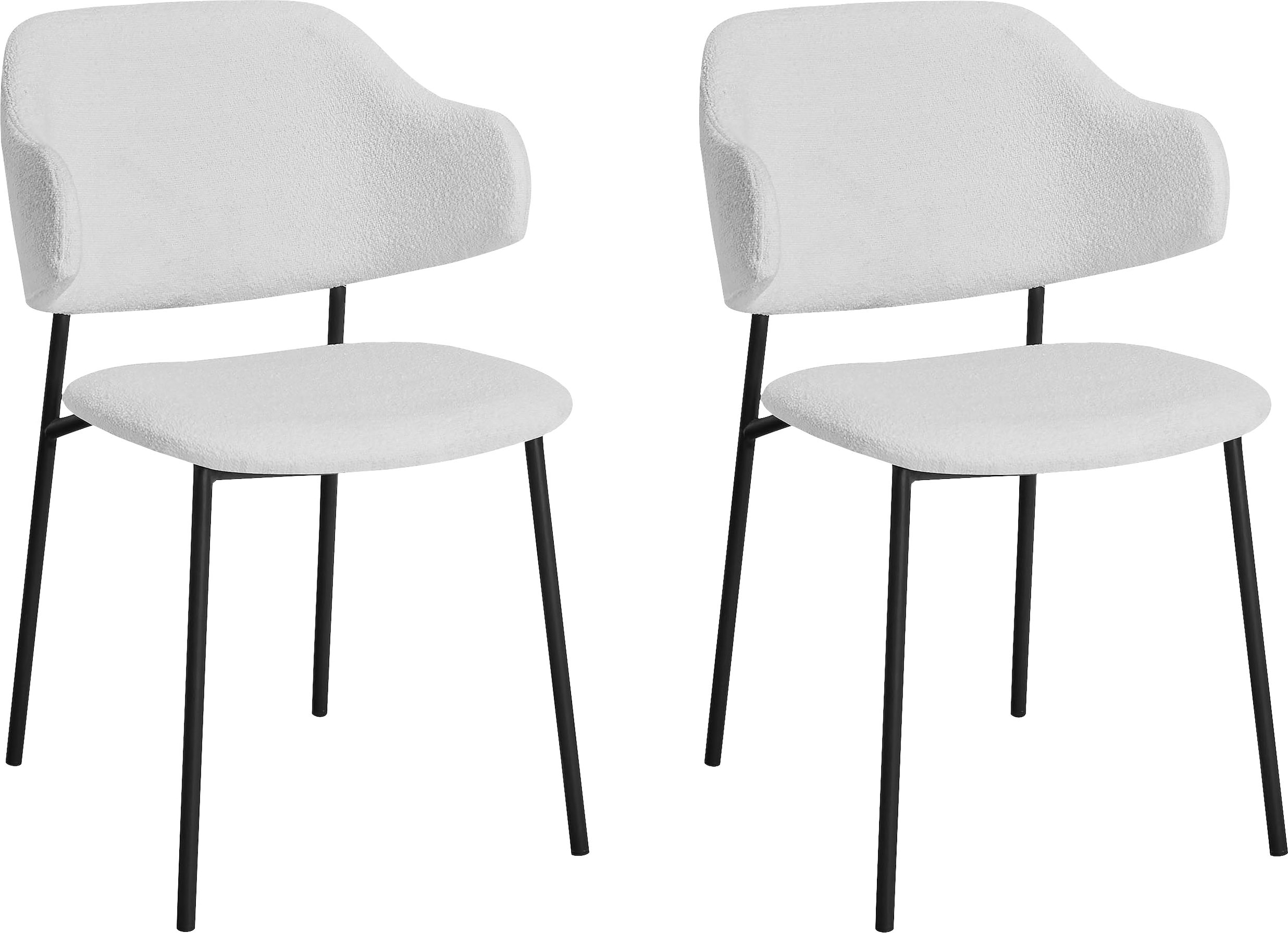 SalesFever Armlehnstuhl "Komfortabler Esszimmerstuhl mit Stil" (Set) 2 Stk. günstig online kaufen