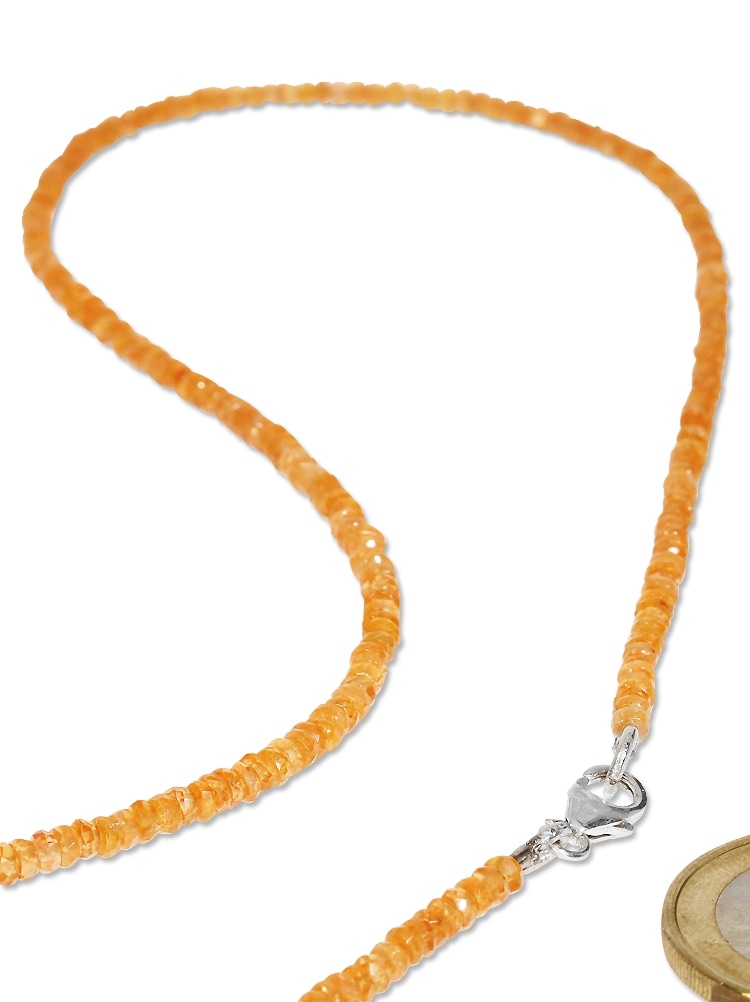 Adelia´s Kette ohne Anhänger »Schmuck Granat Halskette 925 Silber 45 cm«