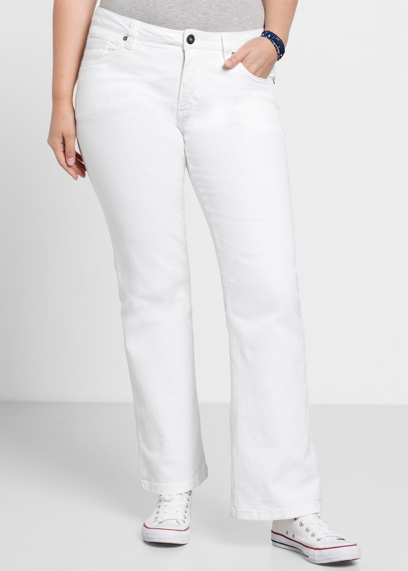 Sheego Bequeme Jeans, (1 tlg.) günstig online kaufen