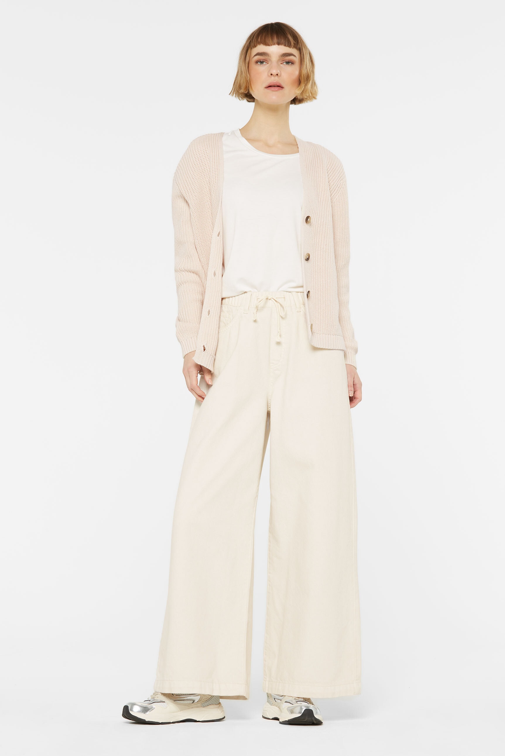 SENSES.THE LABEL Strickjacke aus Baumwolle