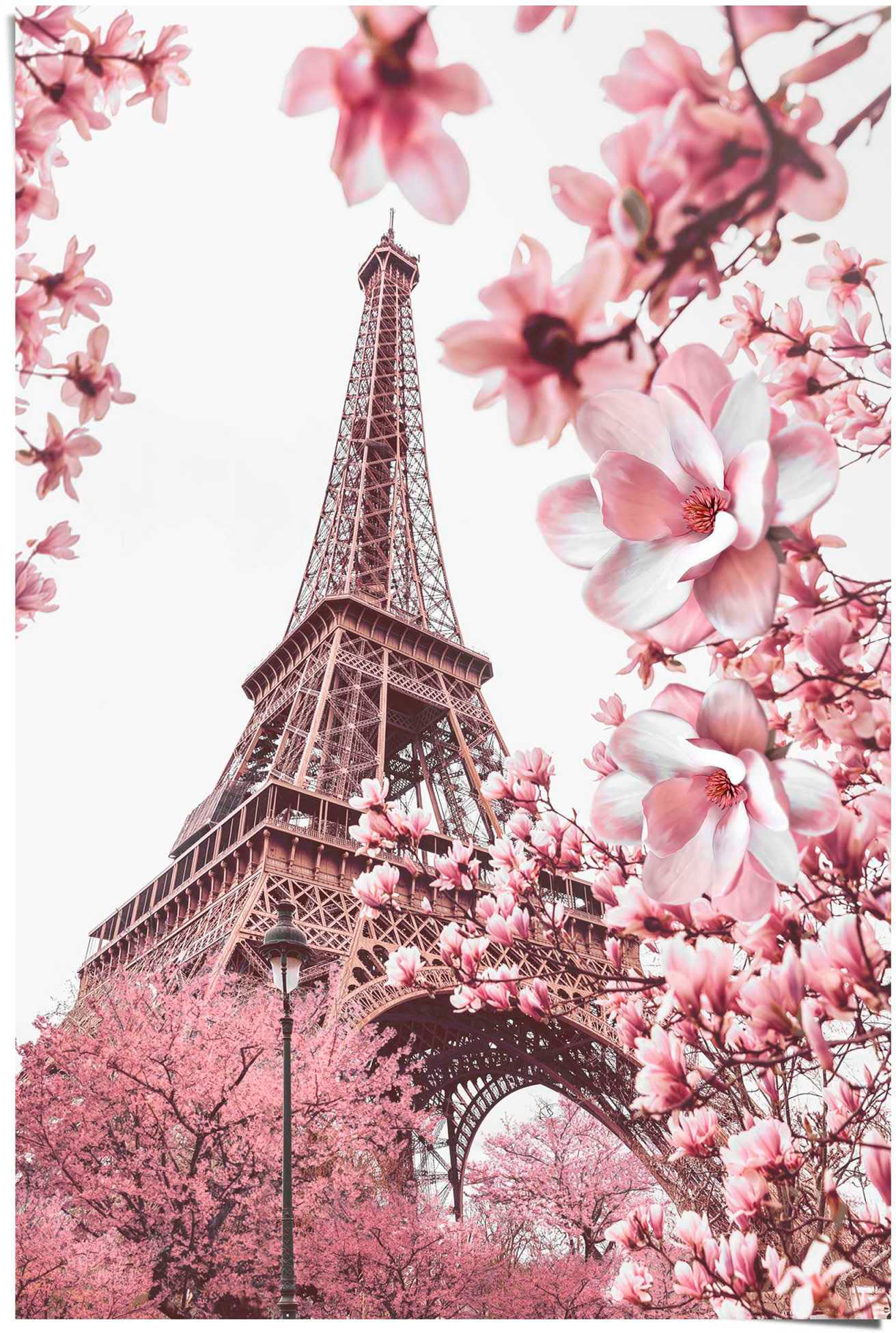 Poster »Paris in Rosa«