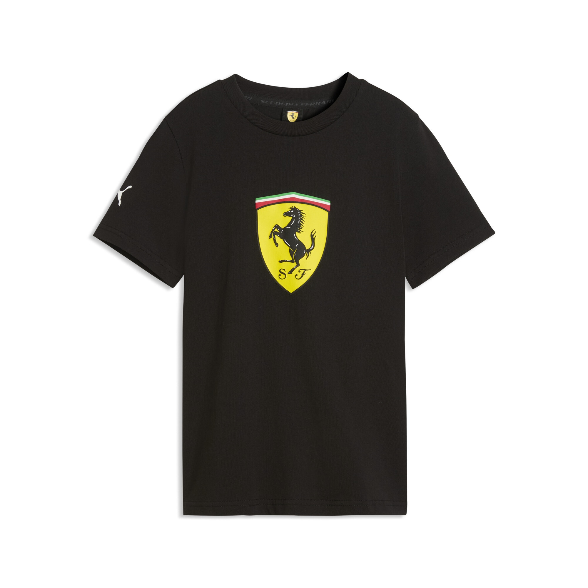 PUMA T-Shirt "Scuderia Ferrari Coloured Shield T-Shirt Jugendliche"