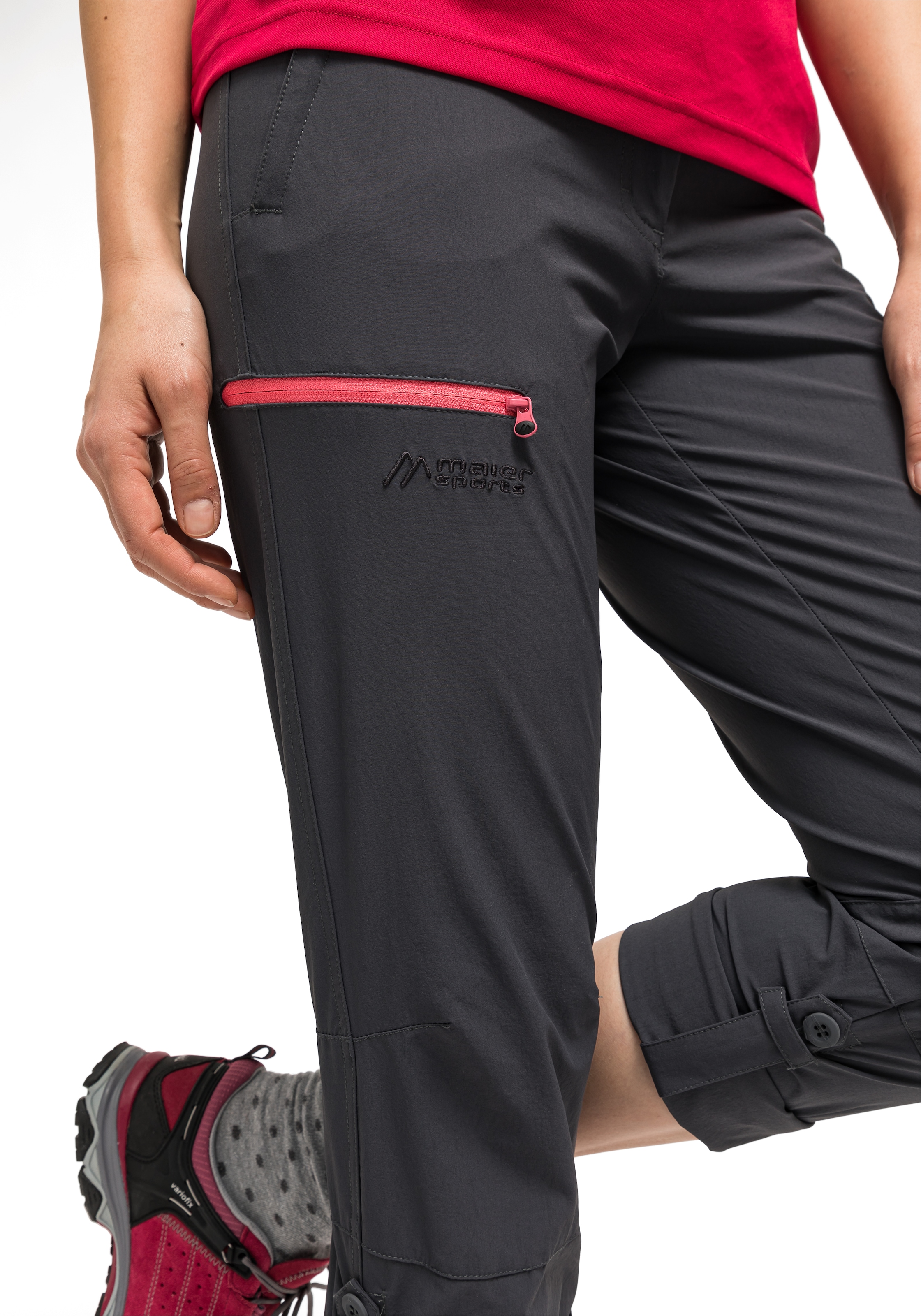 Maier Sports Funktionshose »Lulaka 15«, Schnelltrocknende Outdoorhose mit  hoher Bewegungsfreiheit auf Raten | BAUR