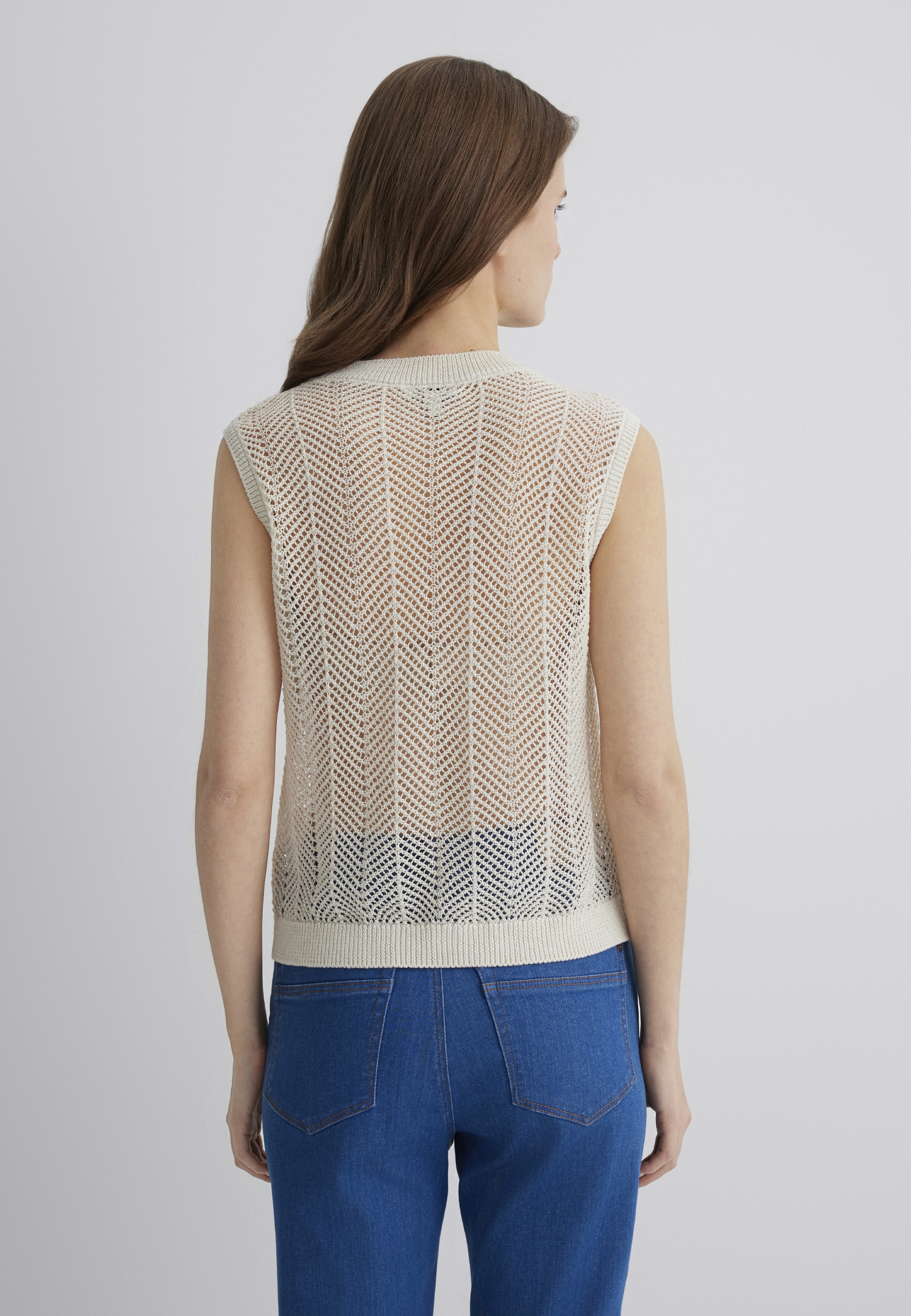 Mavi Pullunder »NONSLEEVE SWEATER«, Top ärmellos