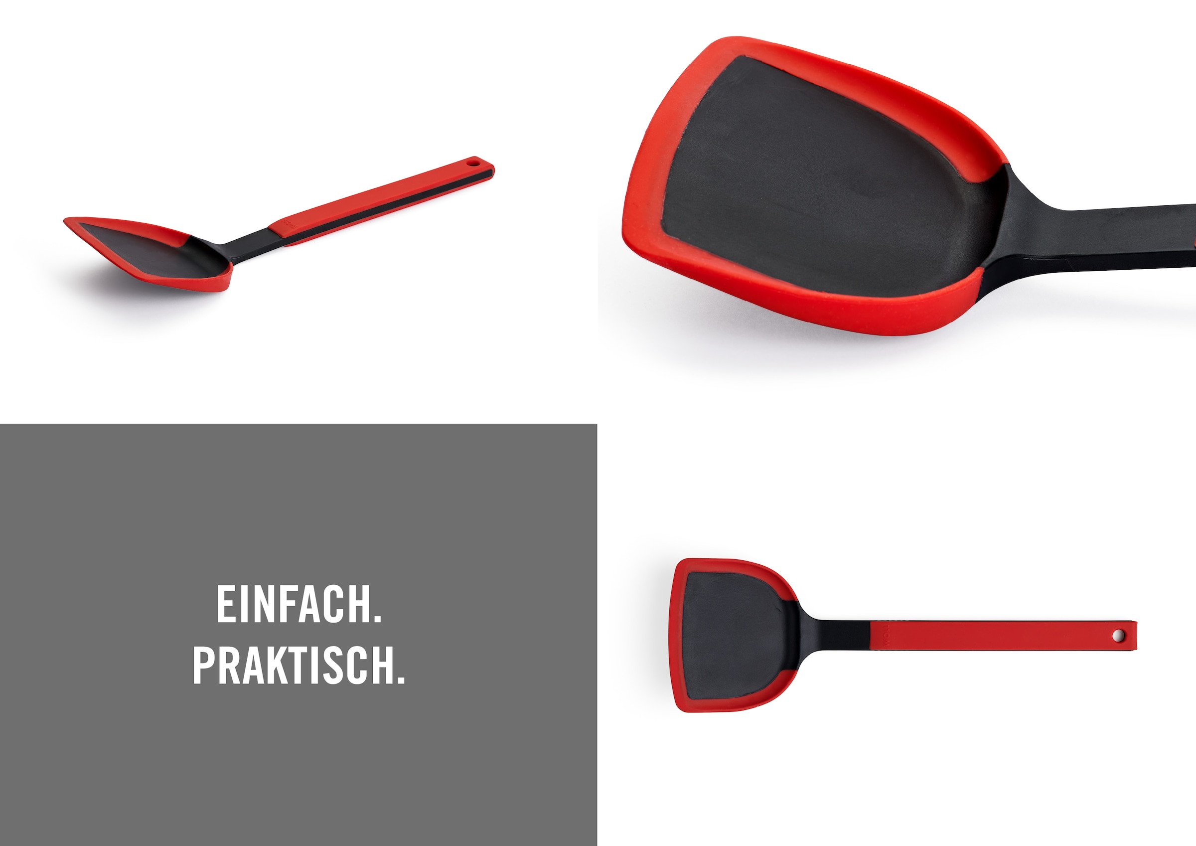 WOLL Wokwender »Cook it« aus hochwertigem Kunststoff und Silikon