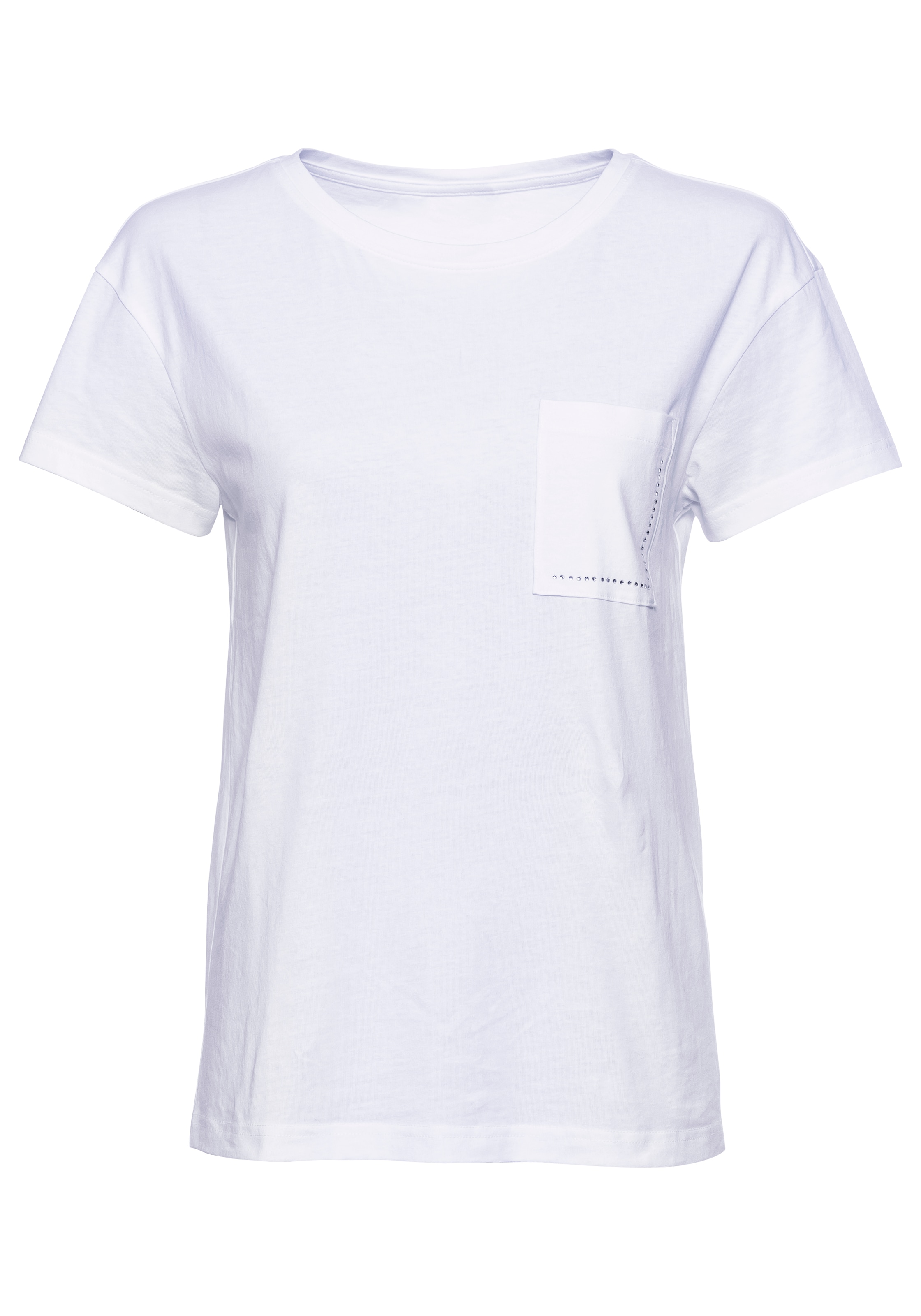 Laura Scott T-Shirt, mit eleganter Glitzertasche - NEUE KOLLEKTION