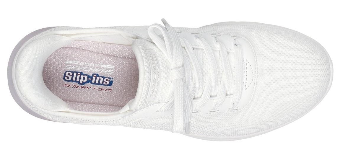 Skechers Slip-On Sneaker »BOBS ARC WAVES 2.0«, Trainingsschuh, Slipper, Schnürschuh in veganer Verarbeitung