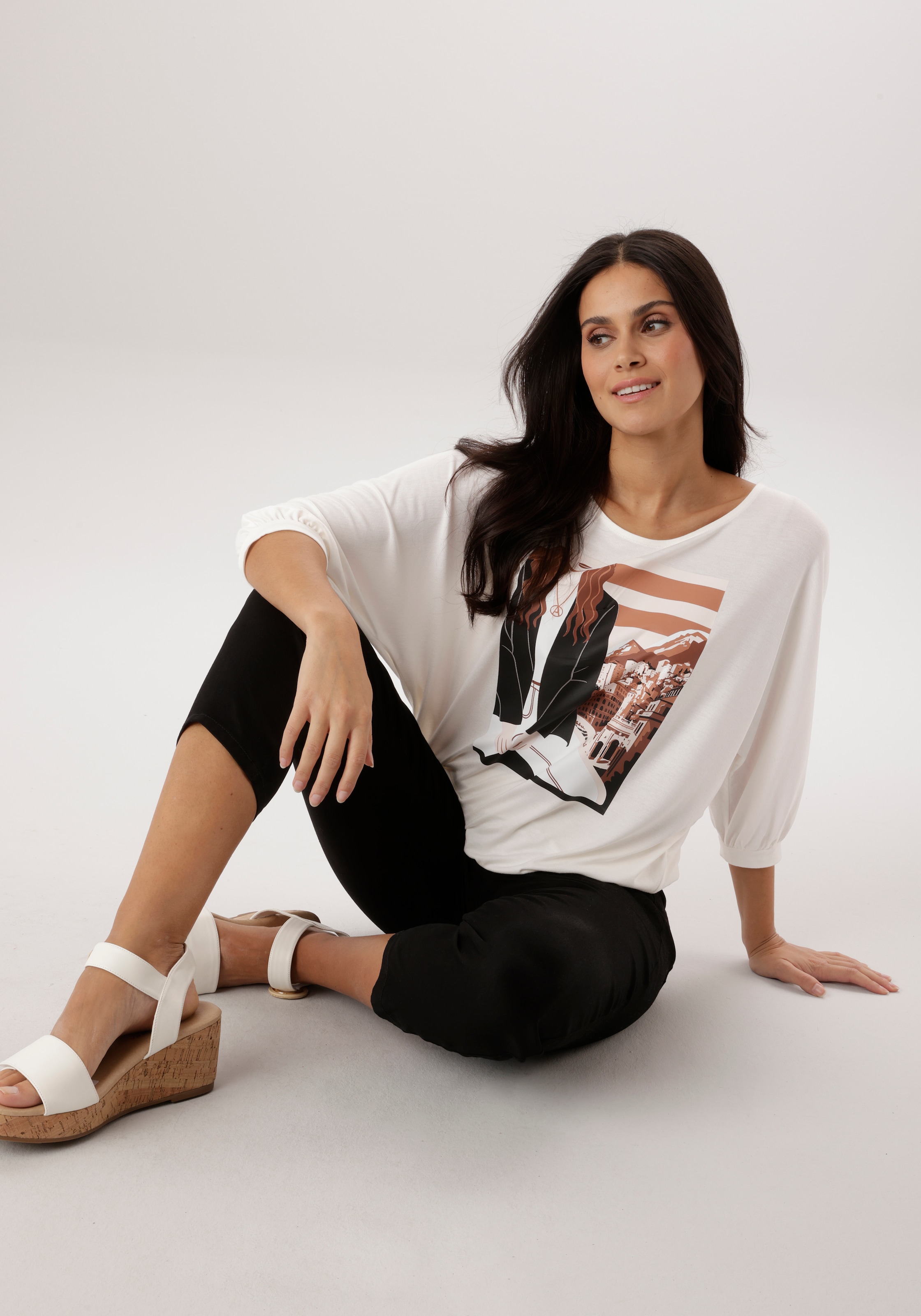 Aniston SELECTED Fledermausshirt