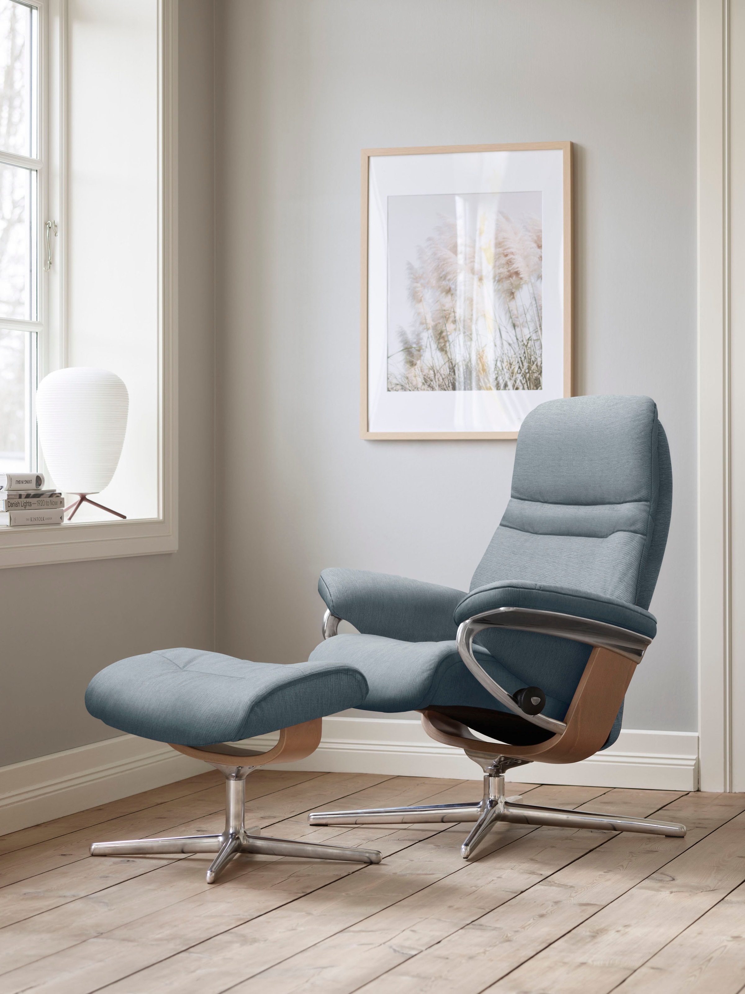 Stressless Relaxsessel "Sunrise", (Set, Relaxsessel mit Hocker), mit Hocker günstig online kaufen