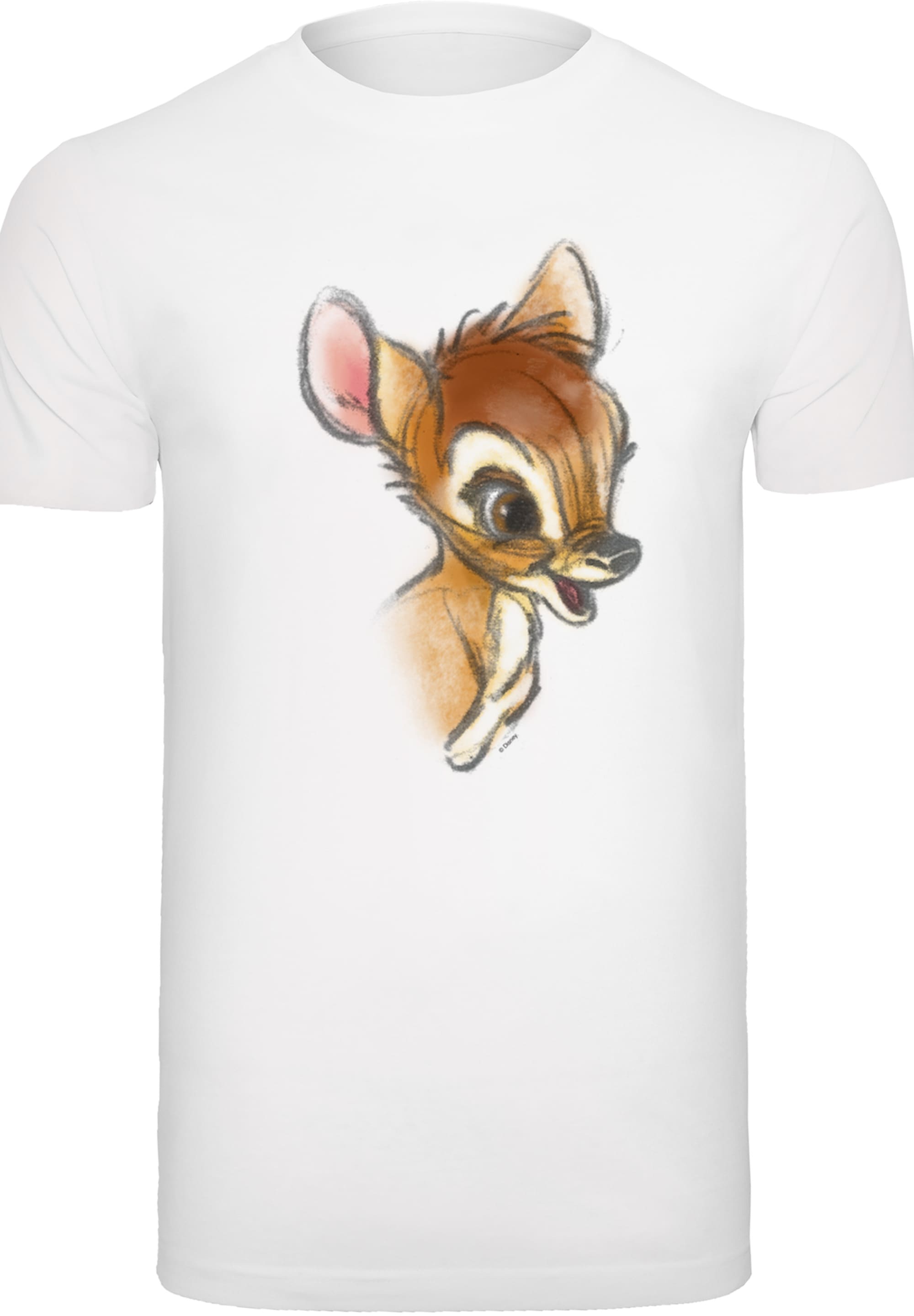 F4NT4STIC T-Shirt »Disney Bambi Zeichnung«, Herren,Premium Merch,Regular-Fit,Basic,Bedruckt