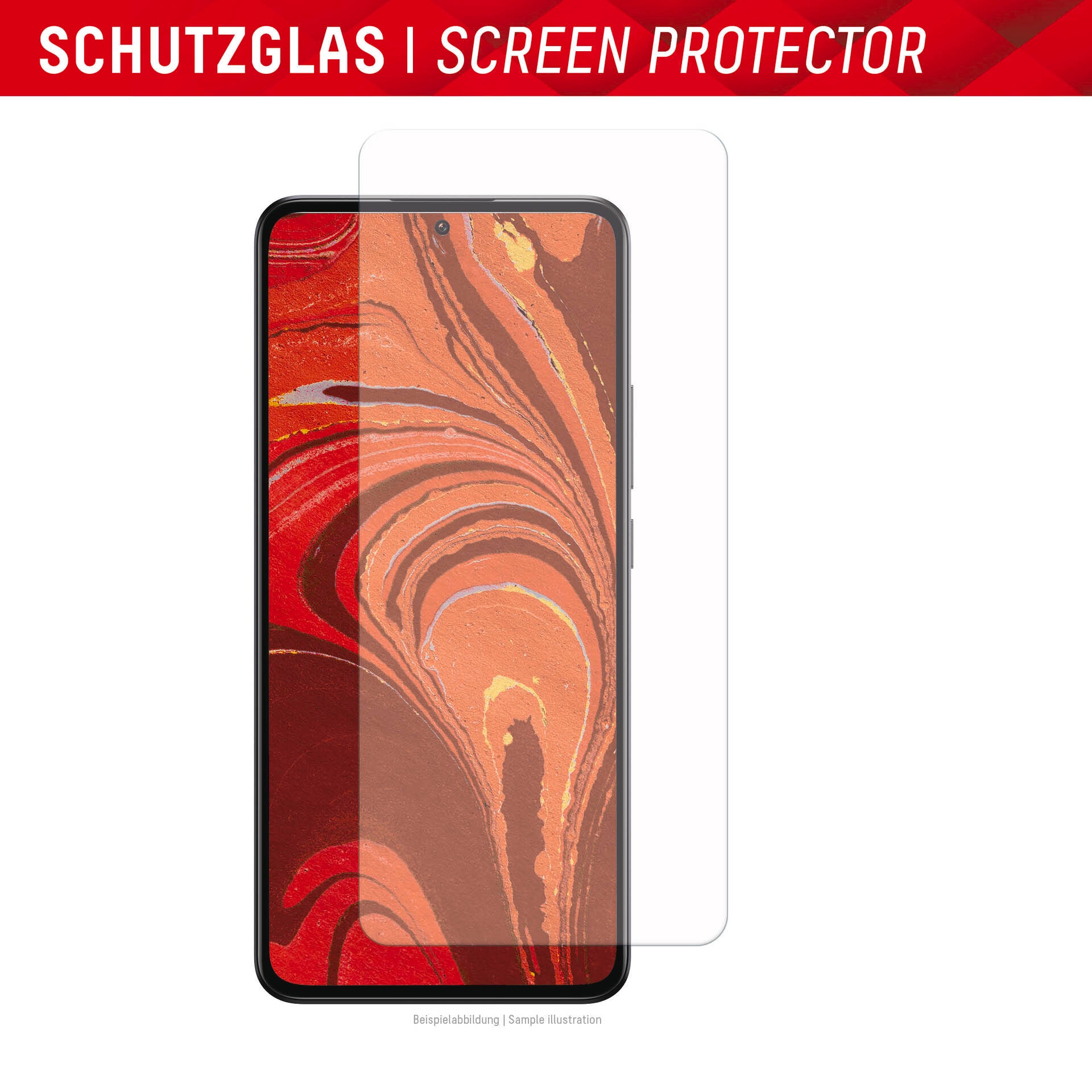 Displex Displayschutzglas »Real Glass«, für Xiaomi 13T-Xiaomi 13T Pro, Displayschutzfolie Displayschutz kratzer-resistent 10H splitterfest