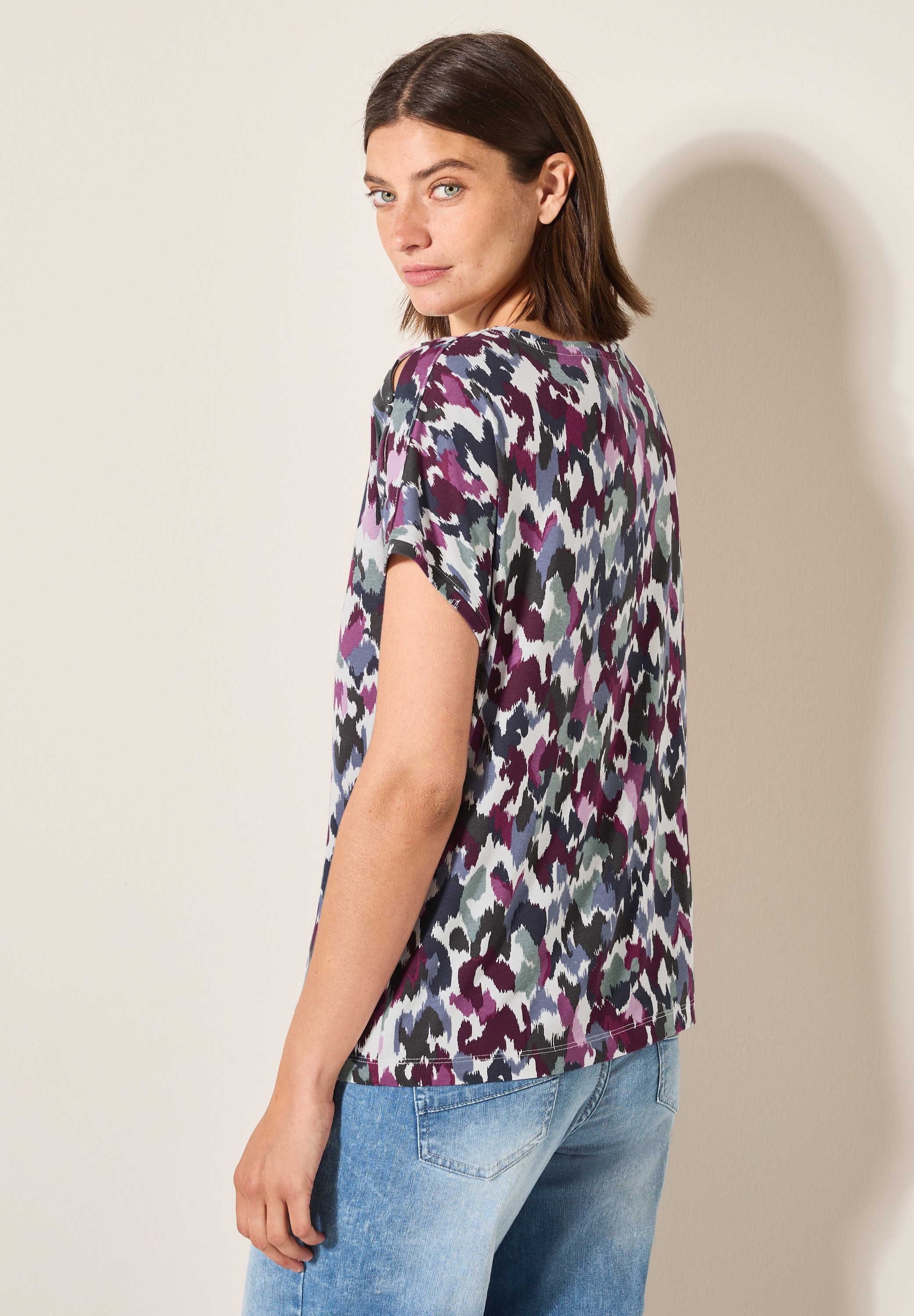 Cecil Print-Shirt, im soften Baumwoll-Mix günstig online kaufen