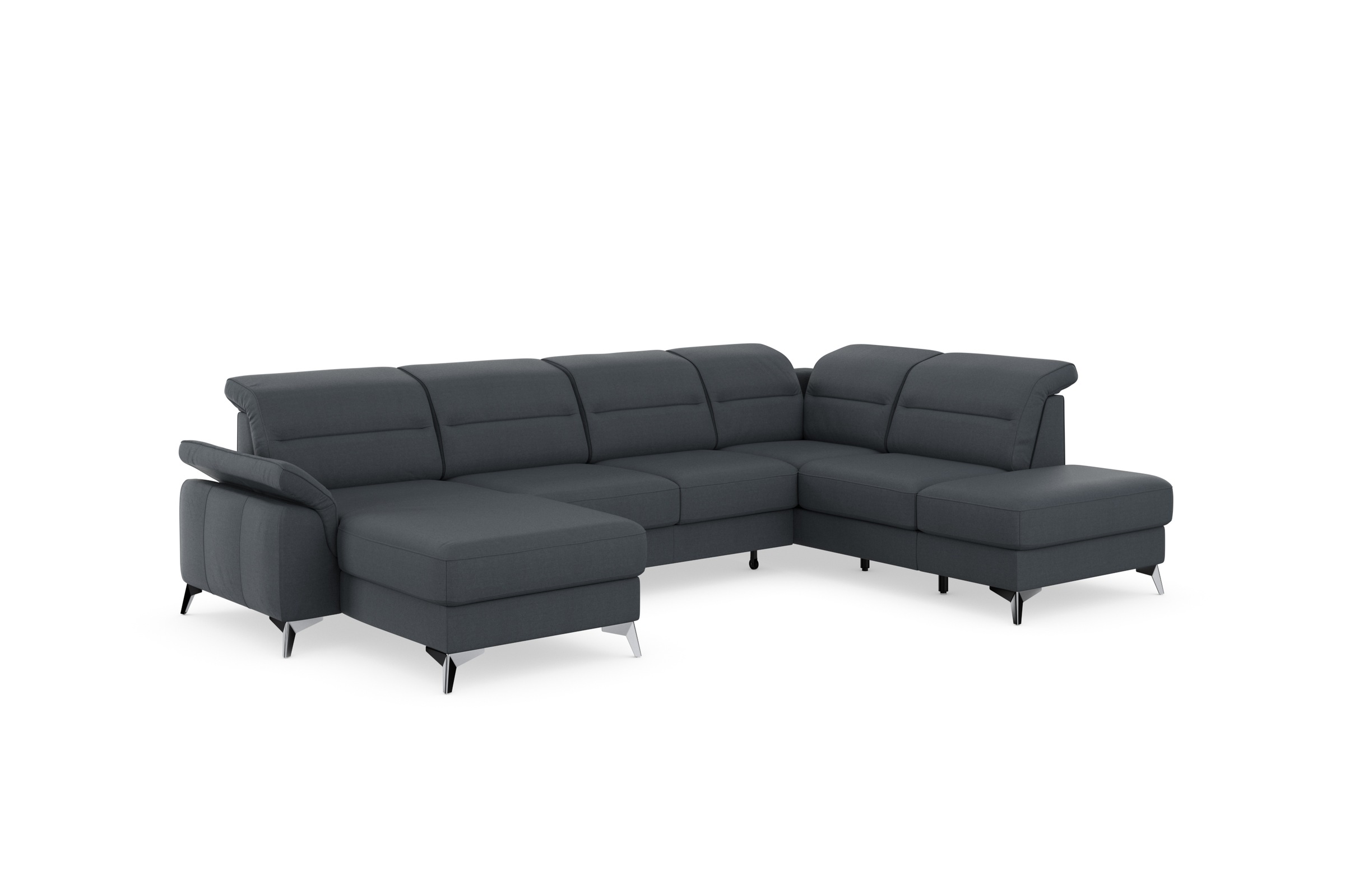 Thumbnail - sit&more Wohnlandschaft "Sinatra U-Form" optional mit Kopfteilverstellung und Armteilfunktion etc.