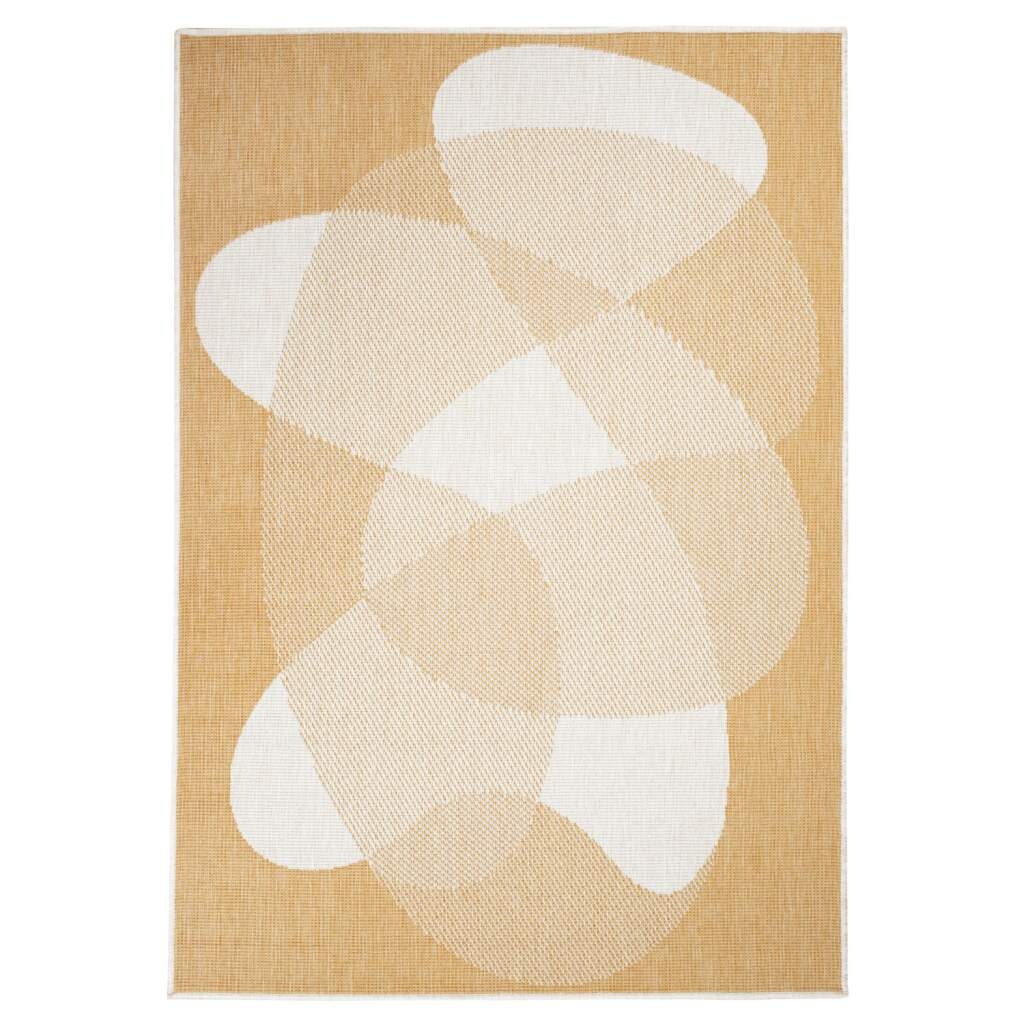 Carpet City Outdoorteppich »DUO RUG 5835«, rechteckig, 5 mm Höhe, Wendeteppich Wetterfest In- & Outdoor, Balkon, Terrasse, Wohnzimmer