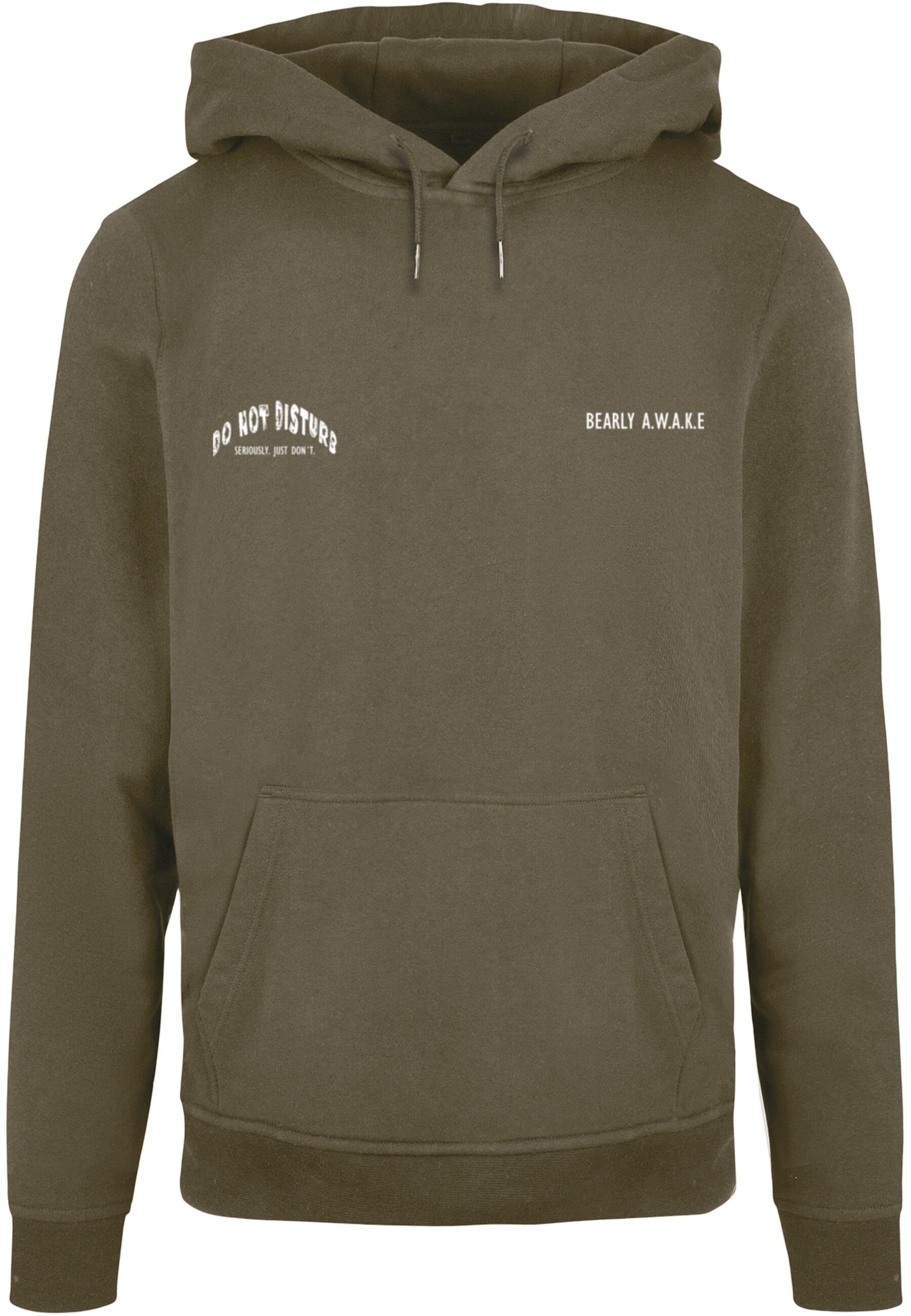 Merchcode Kapuzensweatshirt "Merchcode Herren Barely Awake Basic Hoody" günstig online kaufen