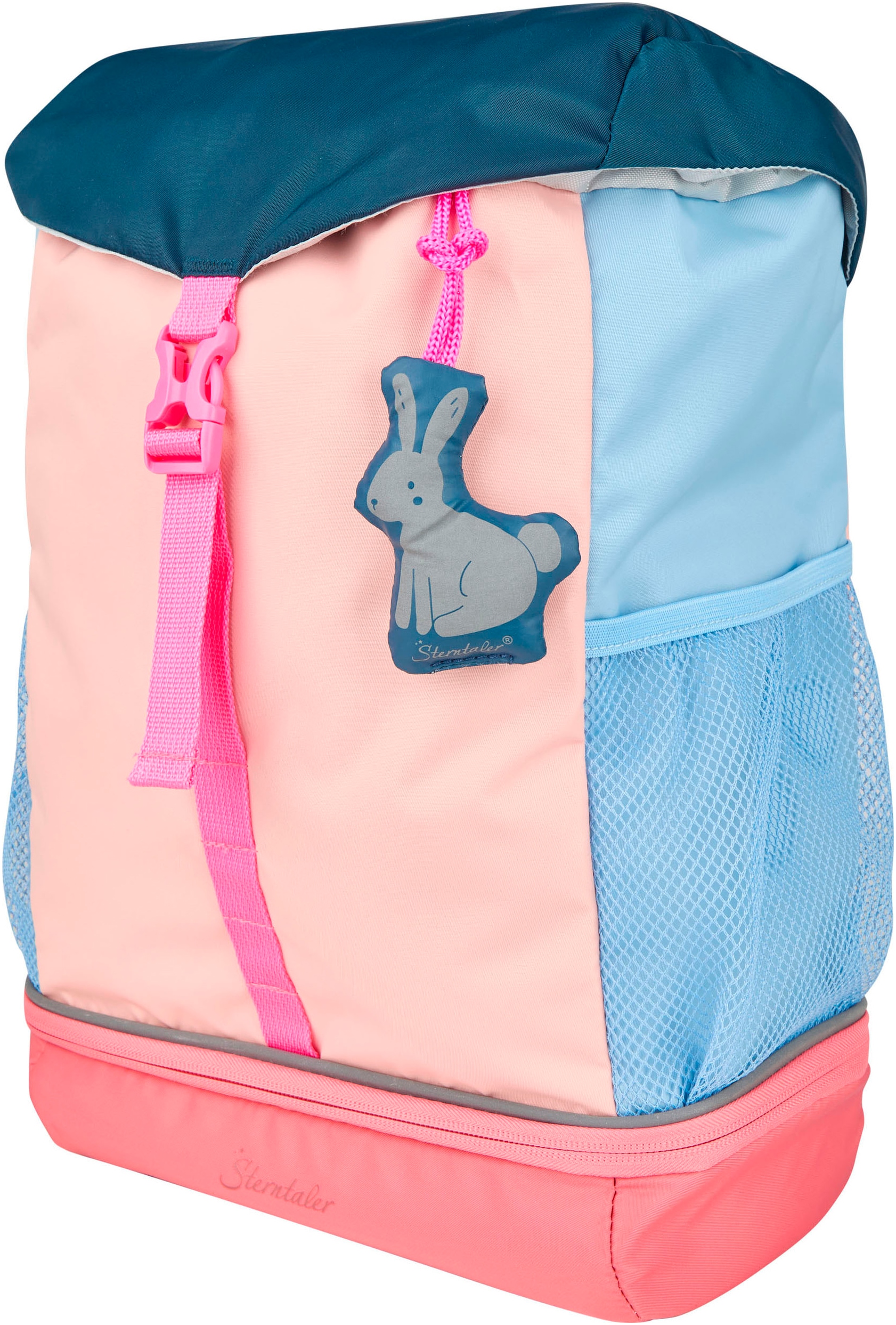 Sterntaler® Kinderrucksack »Waldtiere mattrosa« Bodenfach mit Kühlfunktion