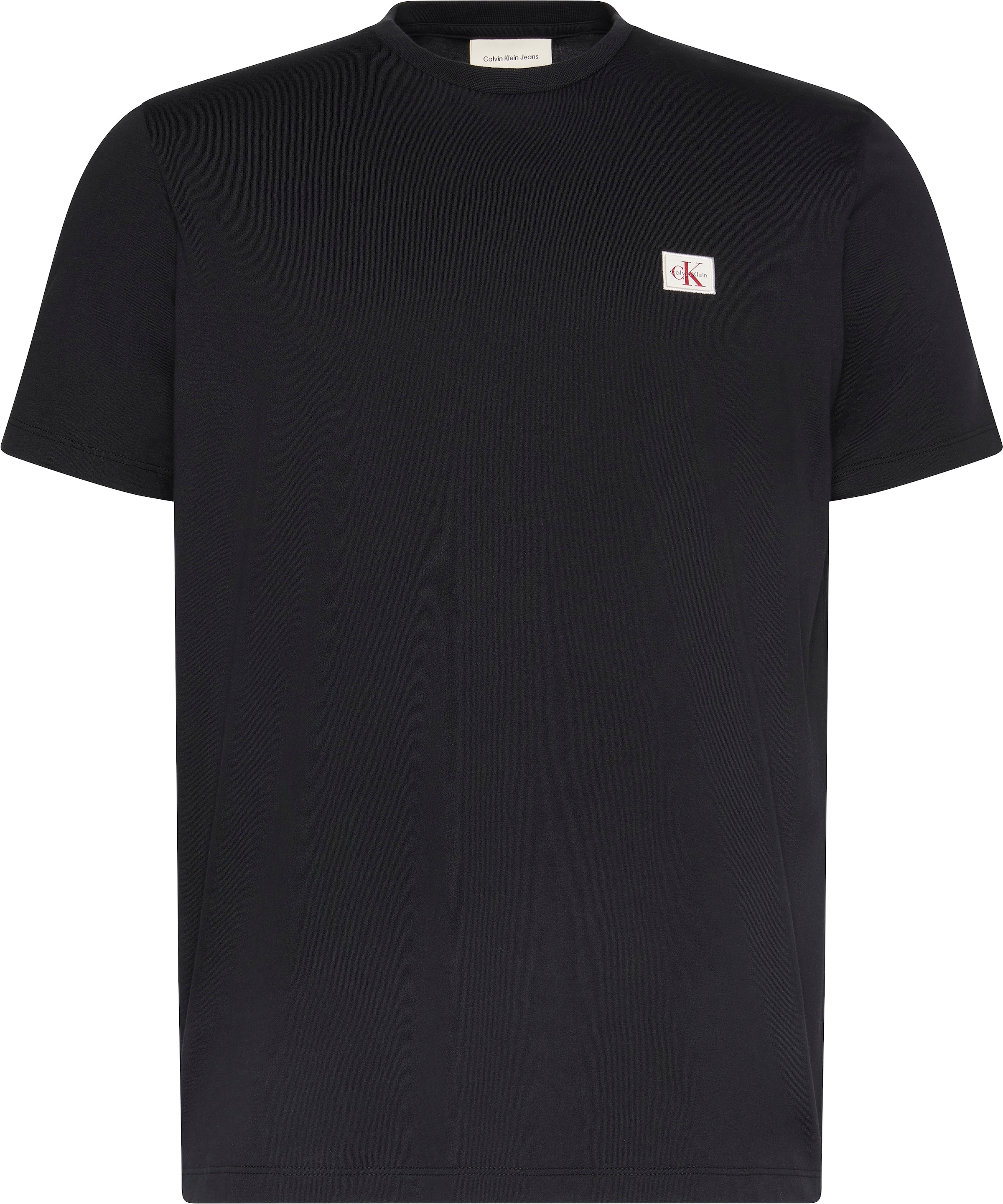 Calvin Klein Jeans T-Shirt »SS BADGE 30S JERSEY CLASSIC TEE«, Mit Rundhalsausschnitt