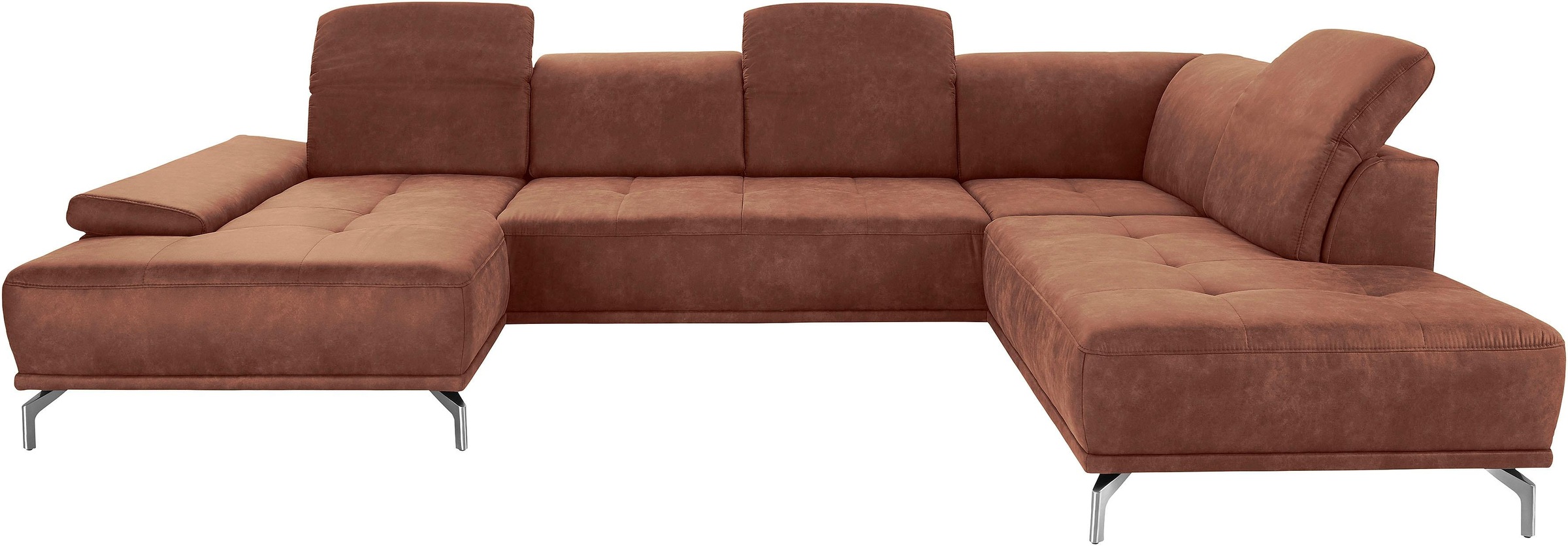 Home affaire Wohnlandschaft "Caluna" Inkl.Sitztiefenverstellung, wahlweise günstig online kaufen