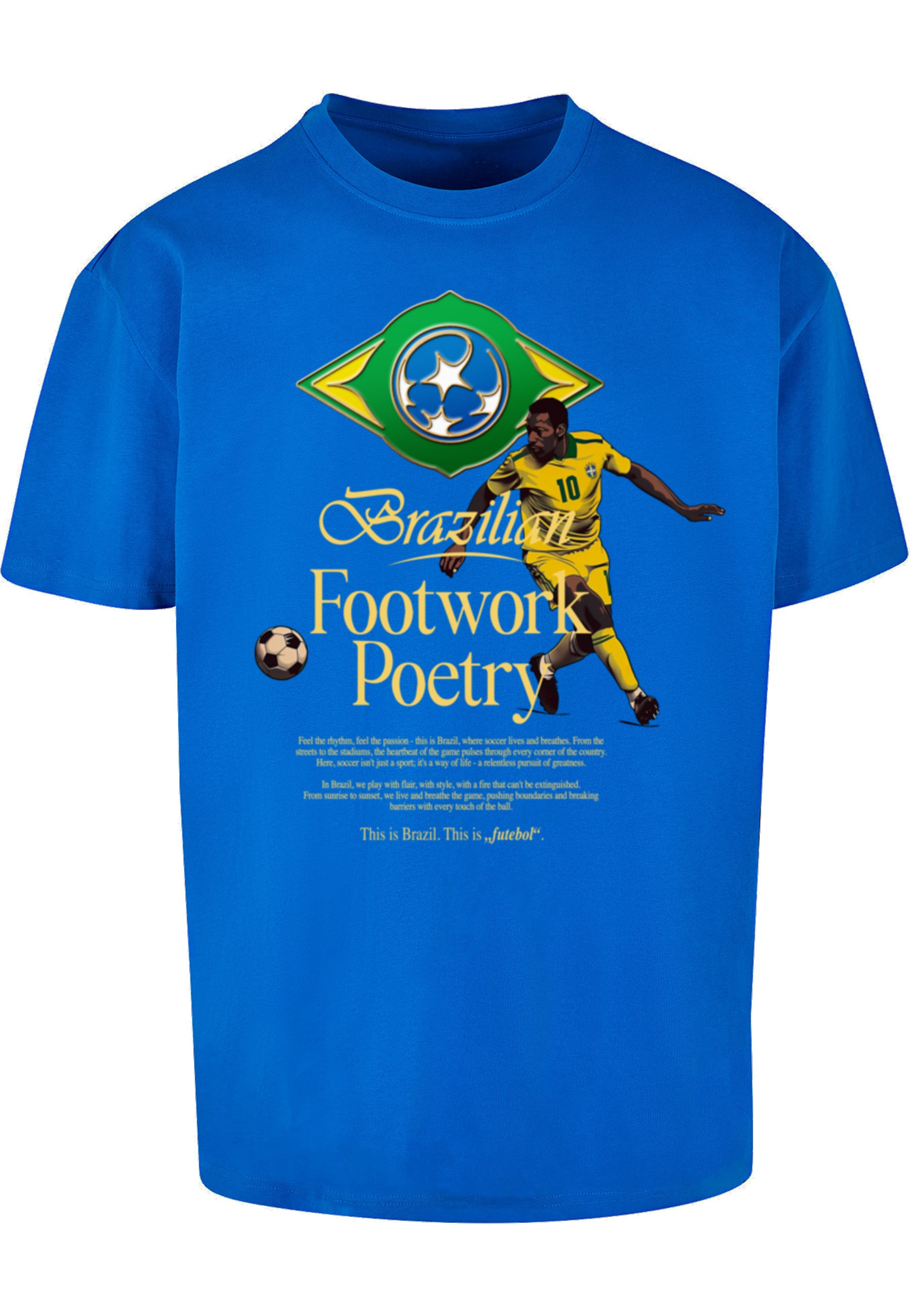Upscale by Mister Tee T-Shirt "Upscale by Mister Tee Footwork Poetry Oversize Tee" 1 Stk.