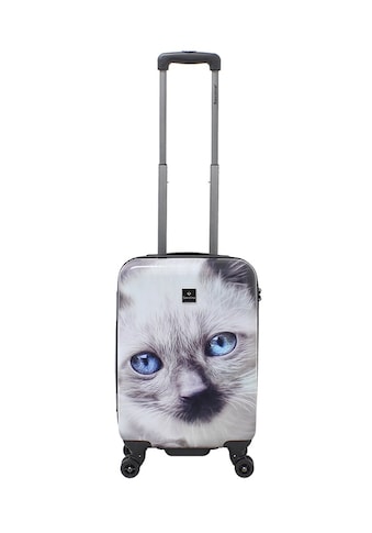 Saxoline ® Koffer »White Cat« su niedlichem Kat...