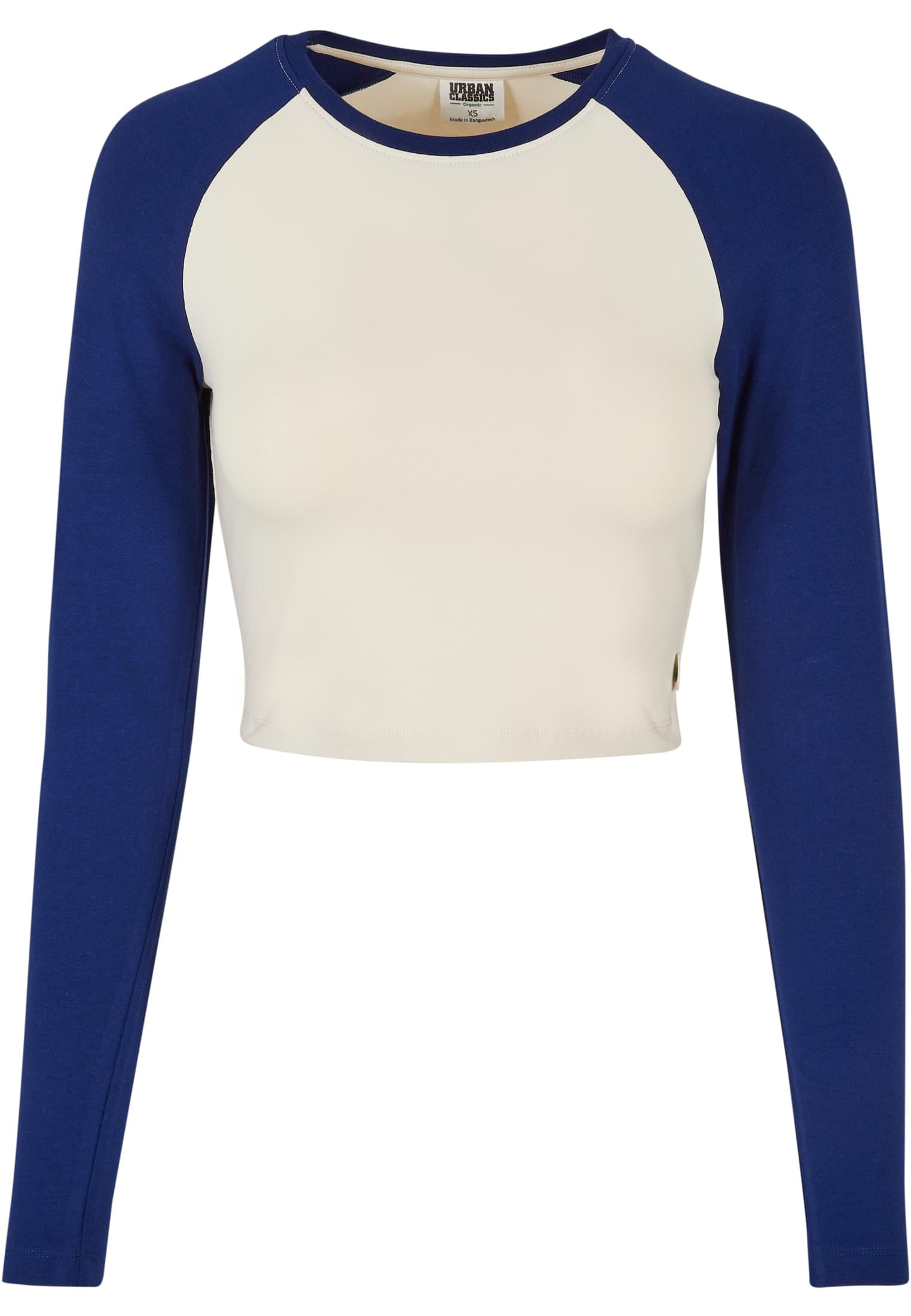 Organic Retro Longsleeve«, URBAN | Ladies bestellen Langarmshirt (1 CLASSICS Cropped für Baseball BAUR »Damen tlg.)