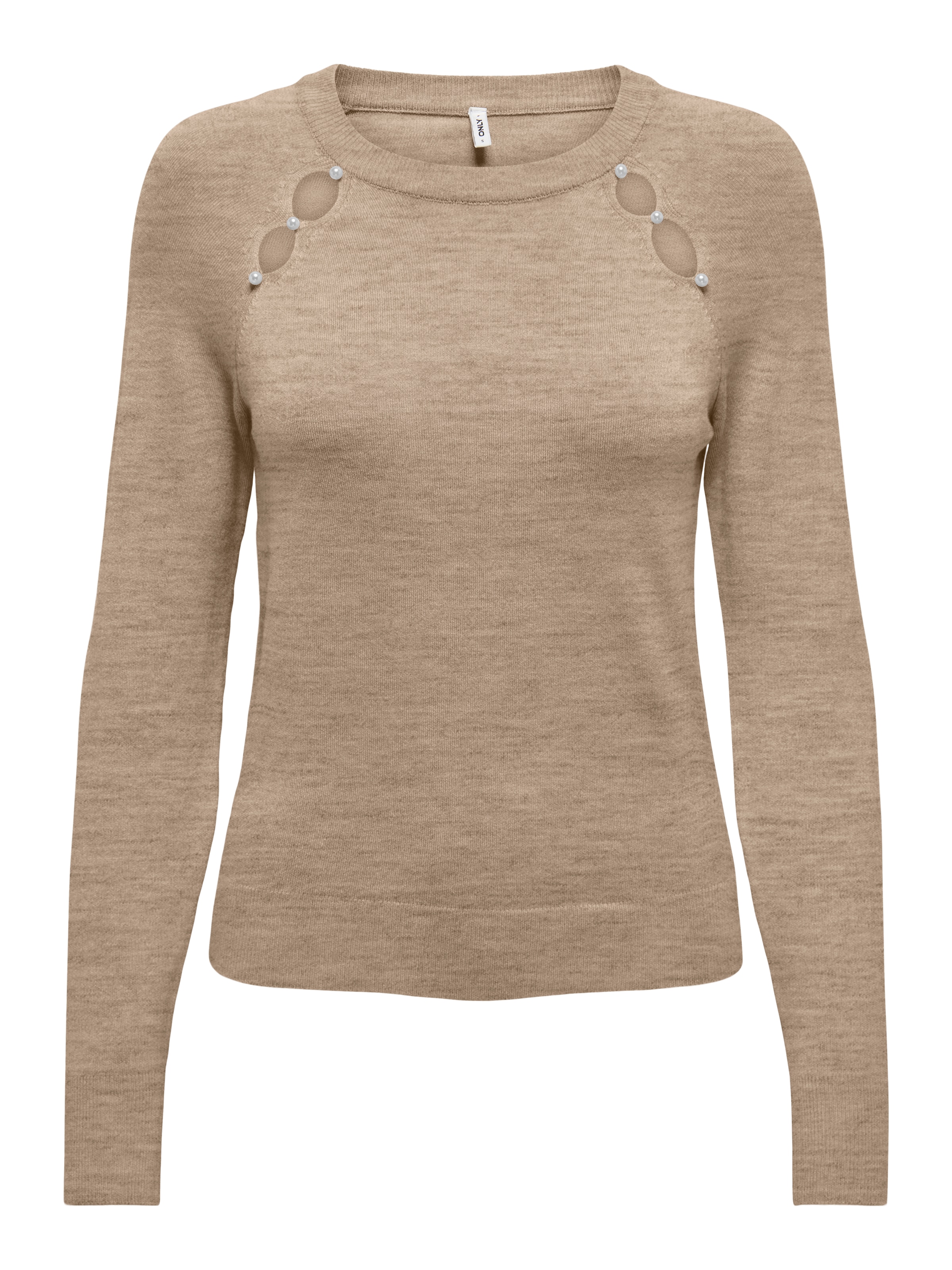 ONLY Strickpullover "ONLVENICE LIFE LS PEARL DET ONECK CC KNT" günstig online kaufen