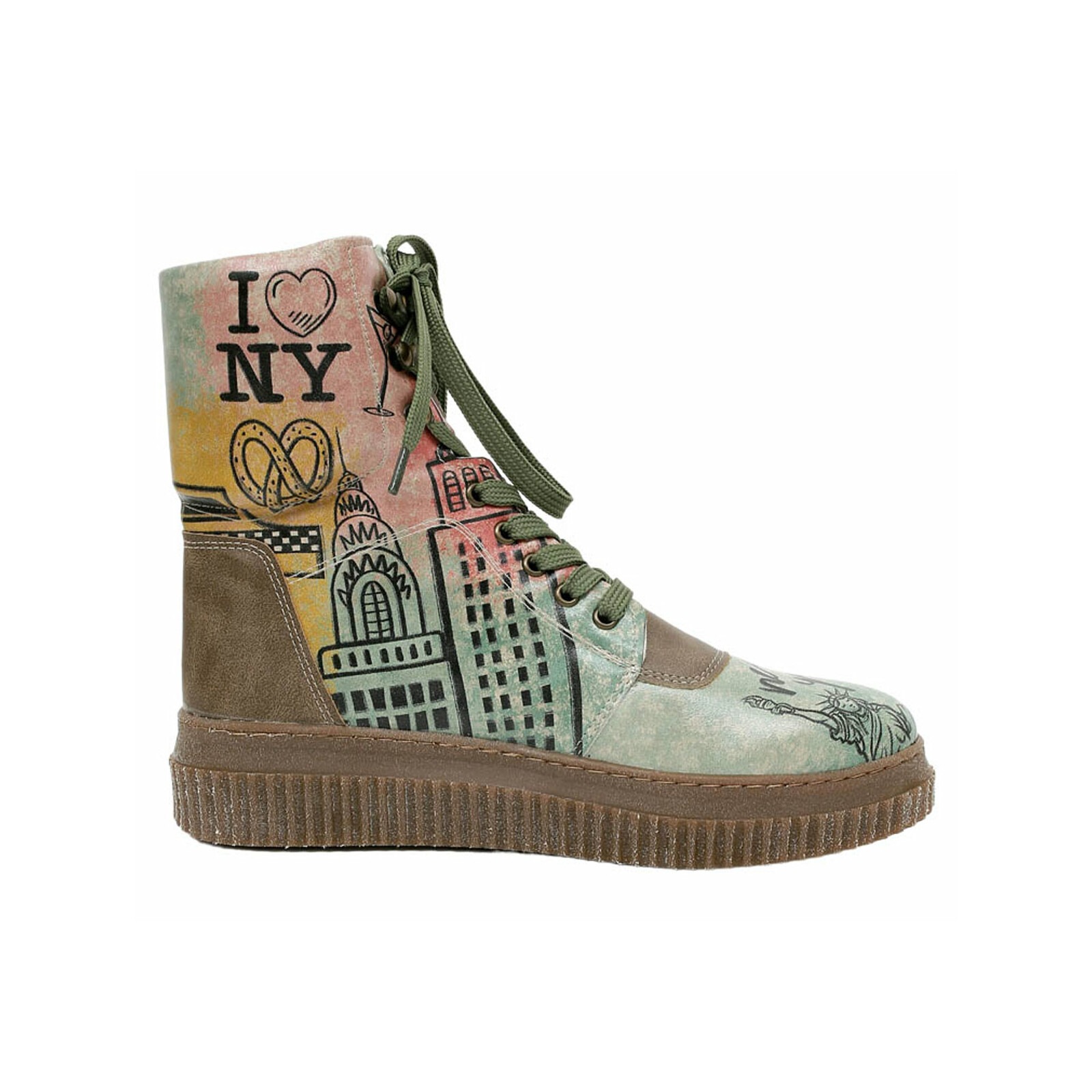 DOGO Schnürboots "Future Boots New York Damen Boots / Female", Vegan günstig online kaufen