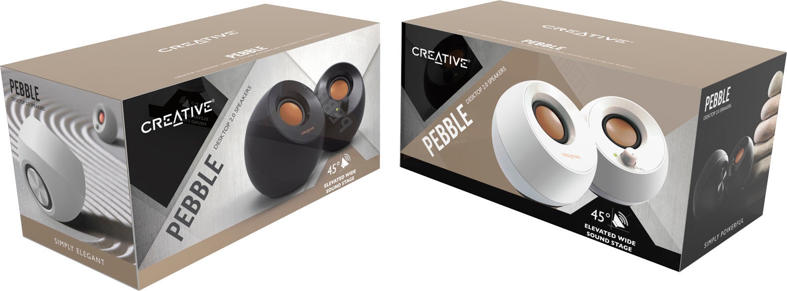 Creative PC-Lautsprecher »Pebble«