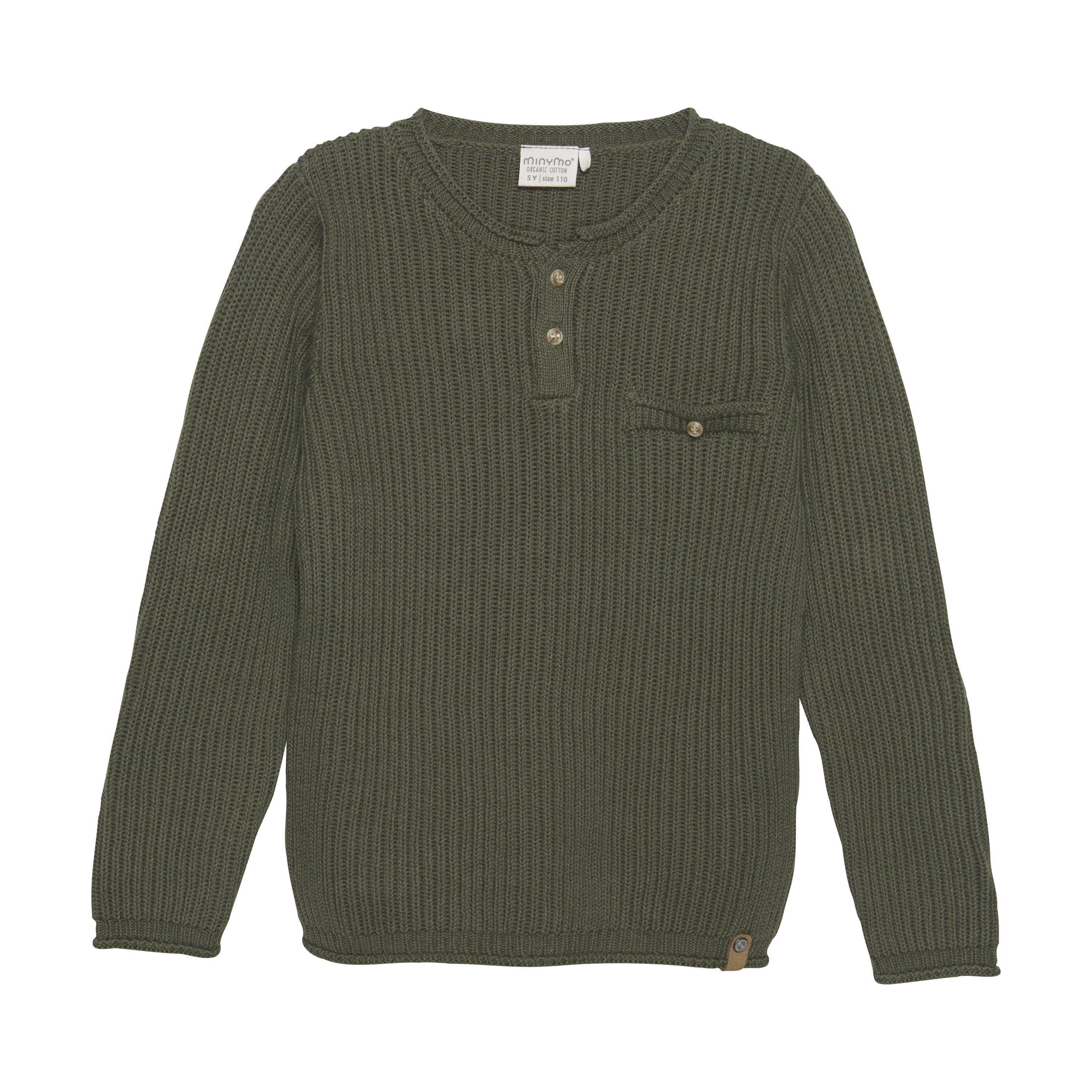 Minymo Strickfleece-Pullover "Strickpullover MIPullover"