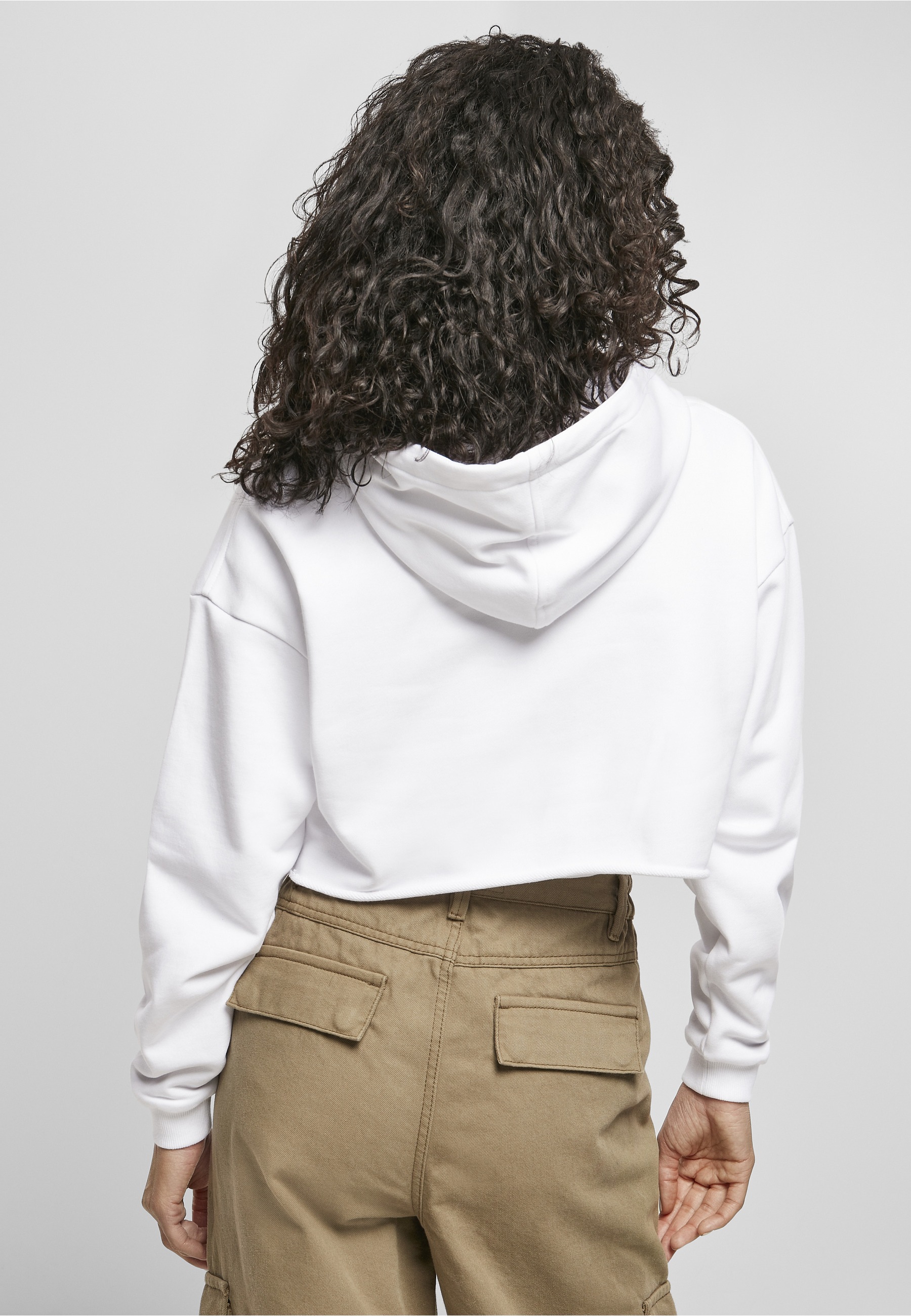 URBAN CLASSICS Sweatshirt »Urban Classics Damen Ladies Oversized Cropped Hoody«, 1 Stk.
