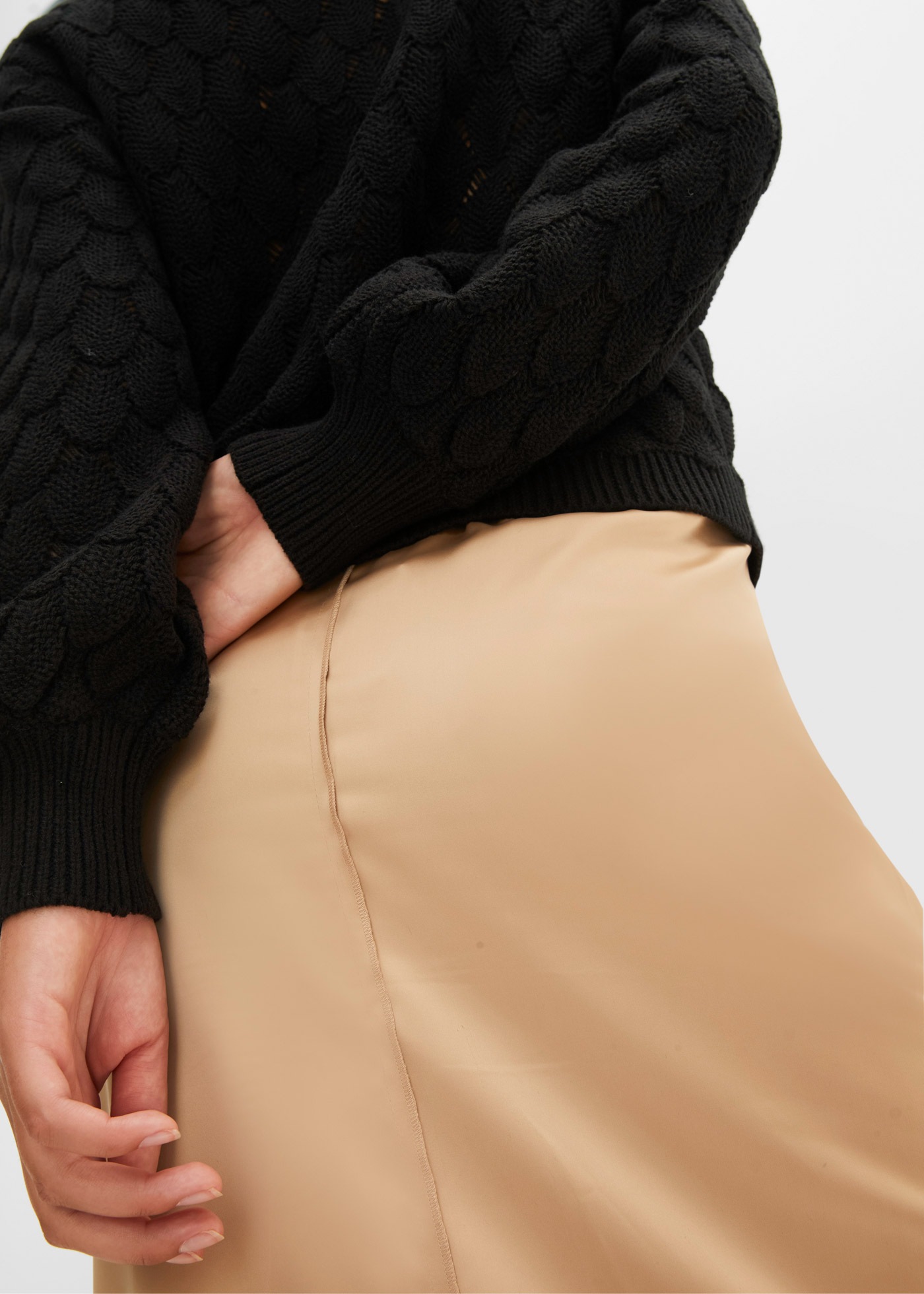 Thumbnail - bonprix Ajourpullover "Ajour-Pullover" aus Polyacryl, lässige Passform