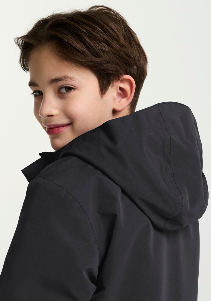 Jack Wolfskin Outdoorjacke »CANVEY JKT KIDS«, mit Kapuze