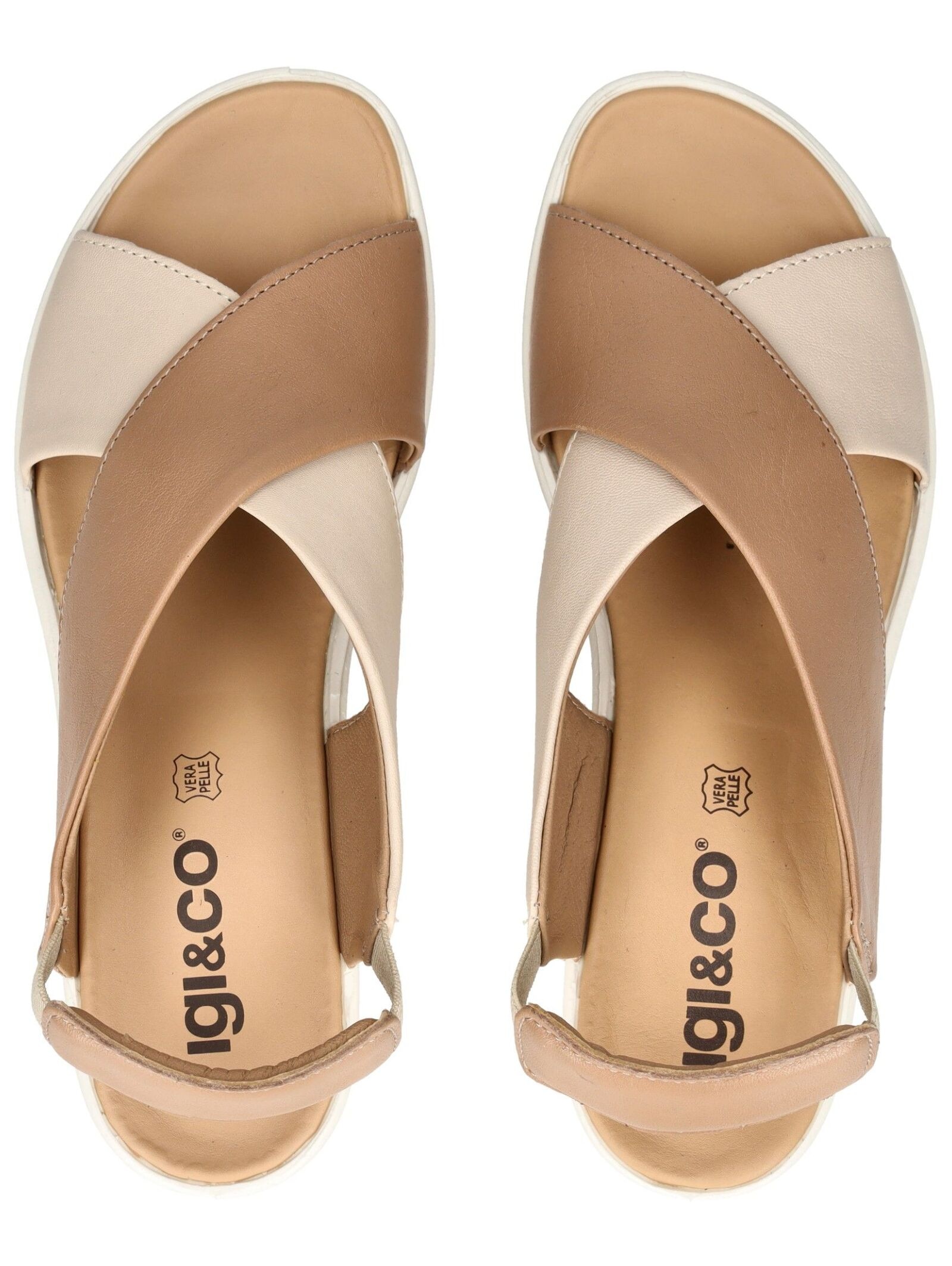 IGI & CO Keilsandalette »IGI & CO Sandalen Leder«