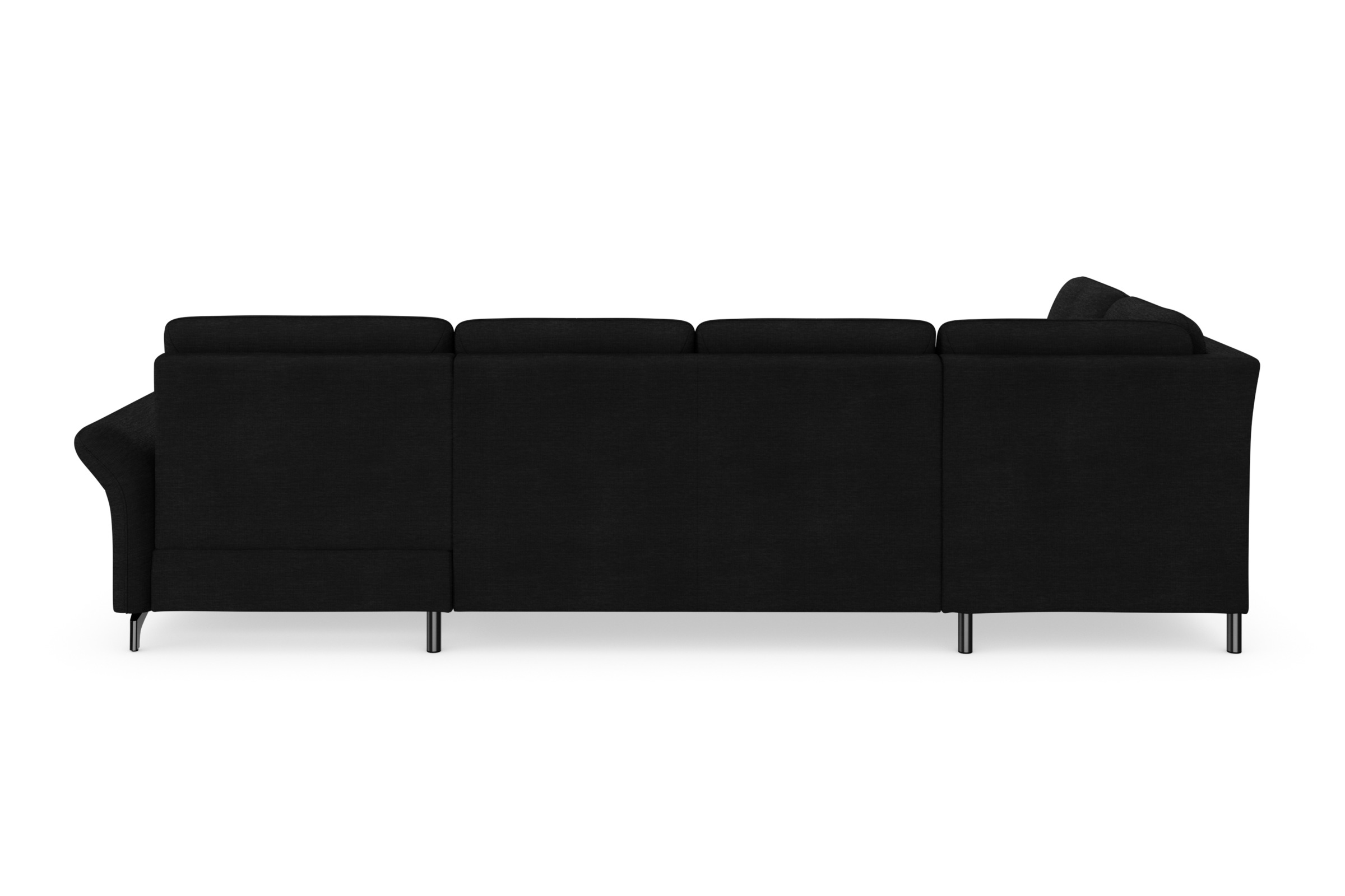 Places of Style Wohnlandschaft »Calando U-Form«, wahlweise mit Bettfunktion, Bettkasten und Armteilfunktion