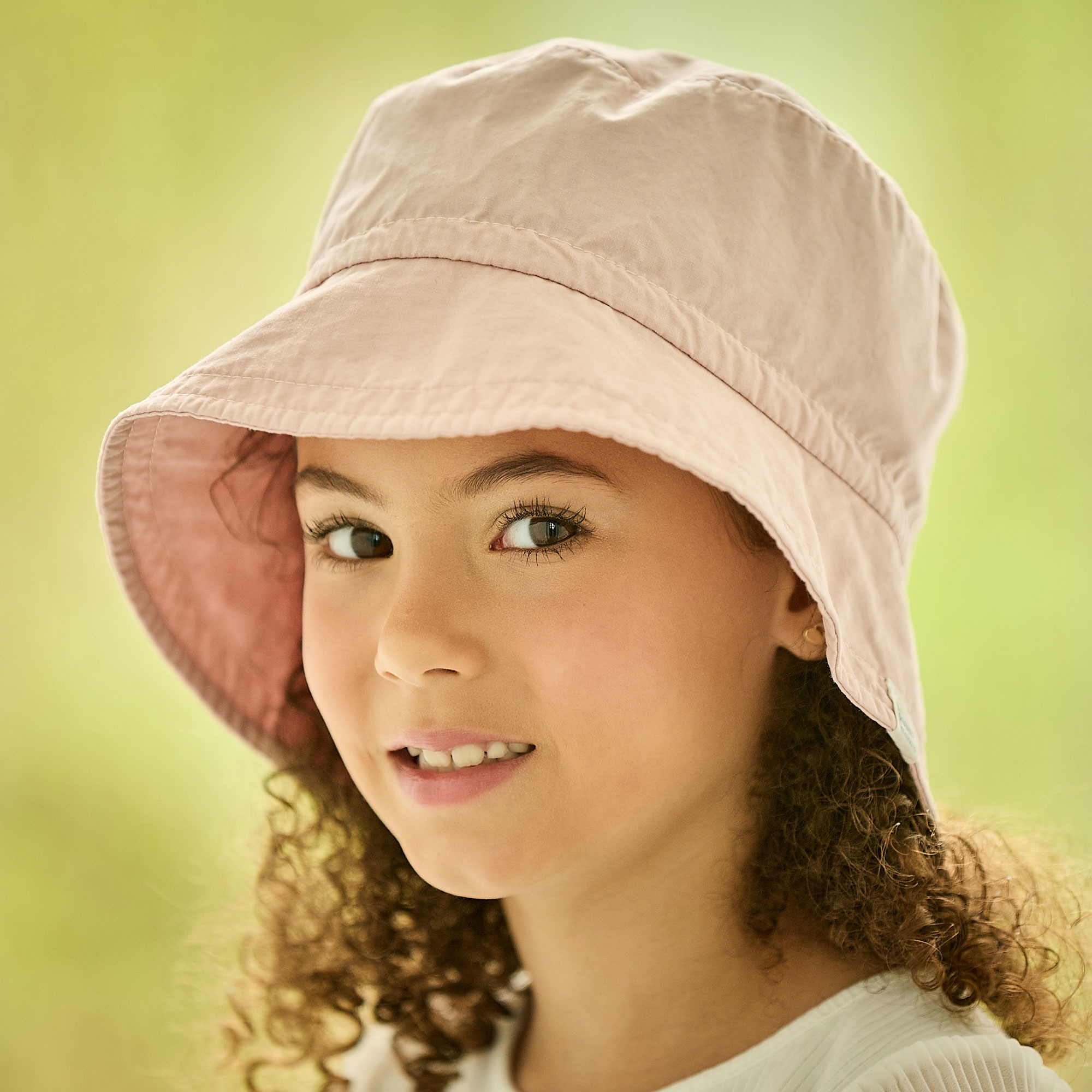 MAXIMO Kinder Fischerhutaltrosa, Gr. 53, Web, Baumwolle, Hüte