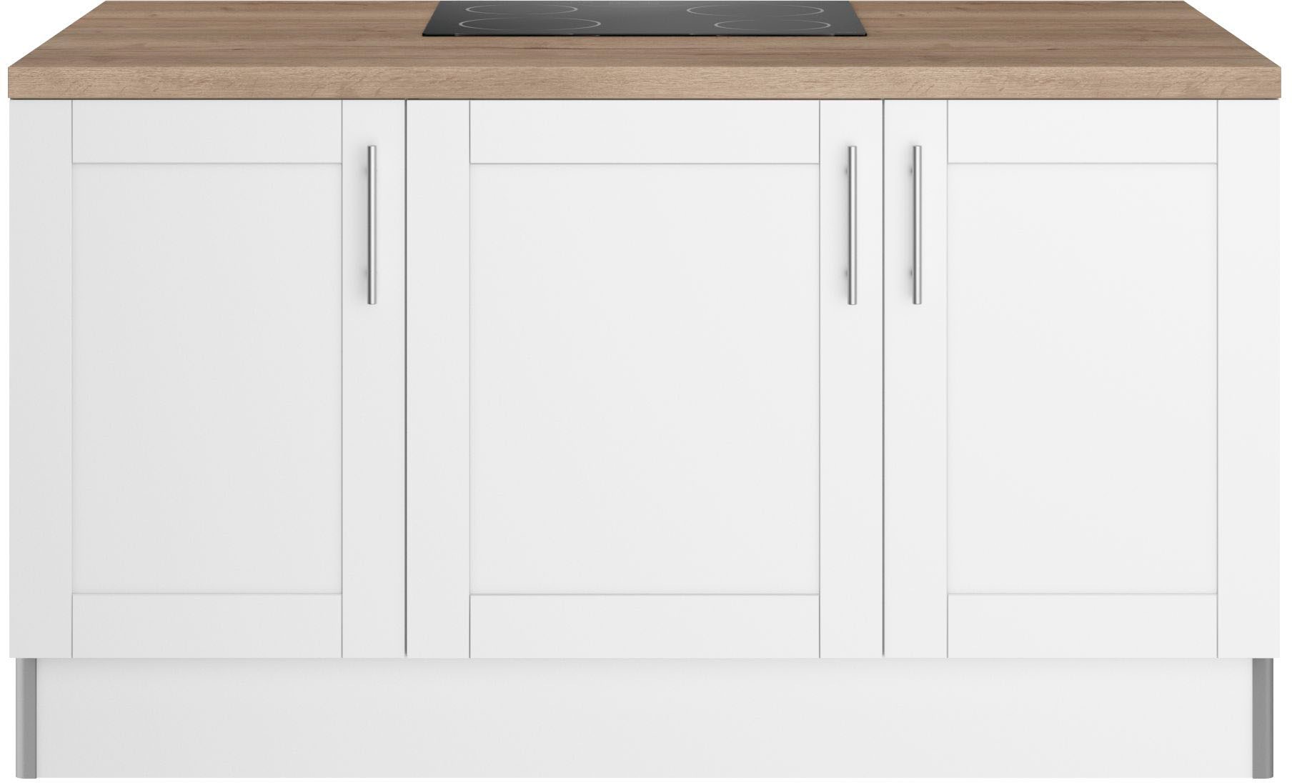 KOCHSTATION Kochinsel "KS-Ahus", Kücheninsel, Breite 160 cm, wahlw. mit E-G günstig online kaufen