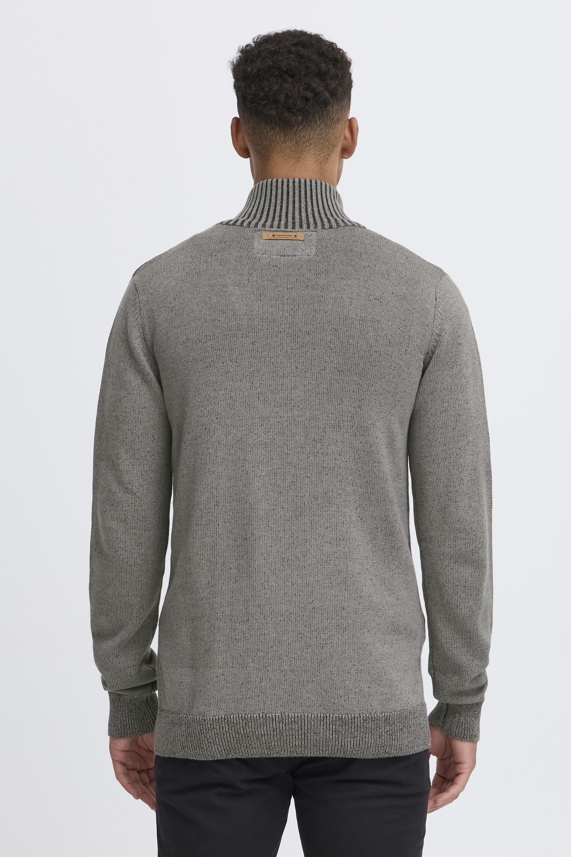 INDICODE IDAndy Knit Jacket Grey Mix XXL 3
