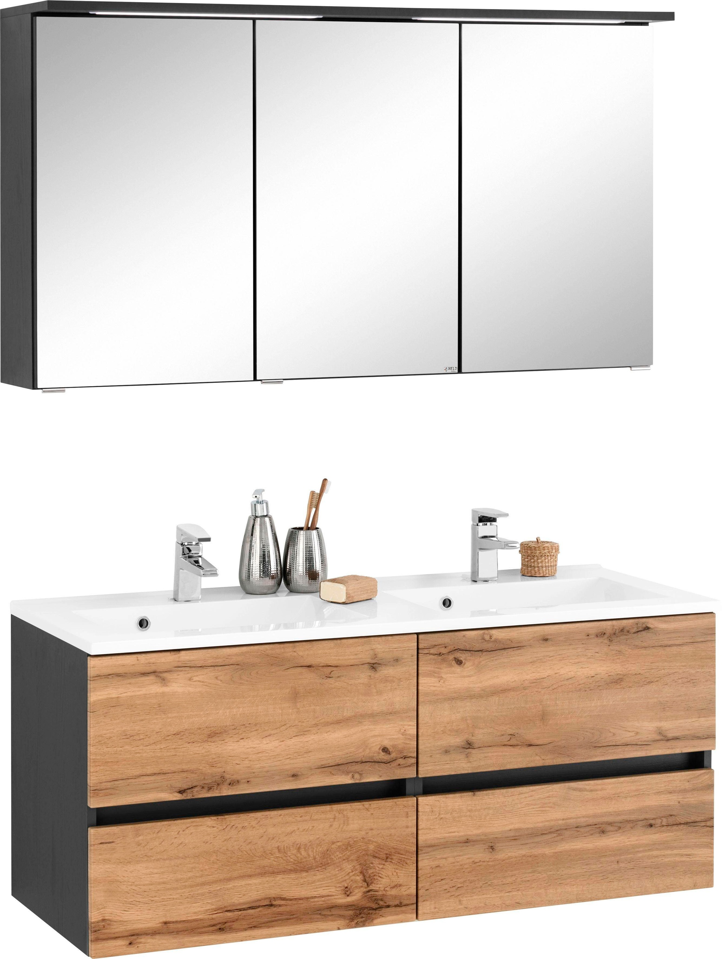 Thumbnail - welltime Badmöbel-Set "Lucca" 2 Stk. tlg.