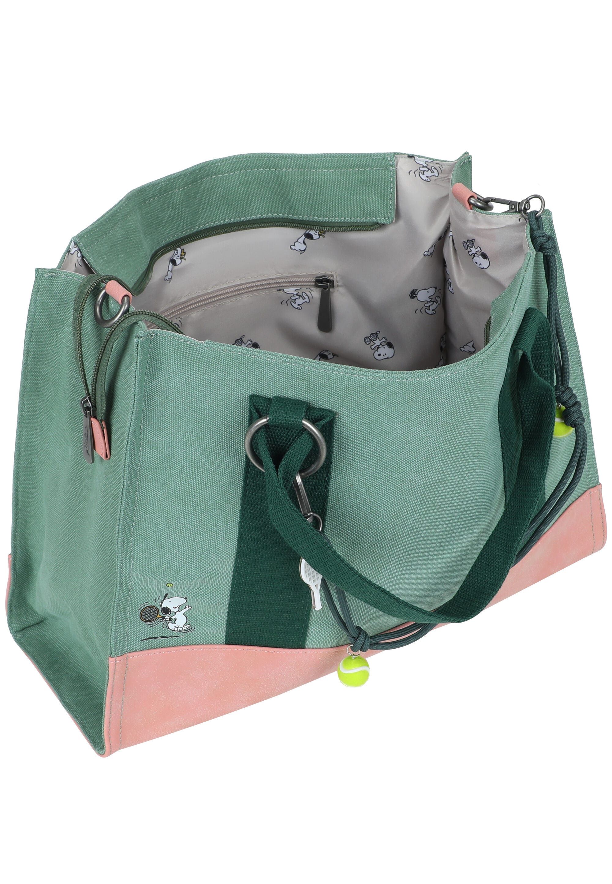 Fritzi aus Preußen »PeanutsTM x fritzi Tote Bag Matchball« mit Peanuts-Motiv