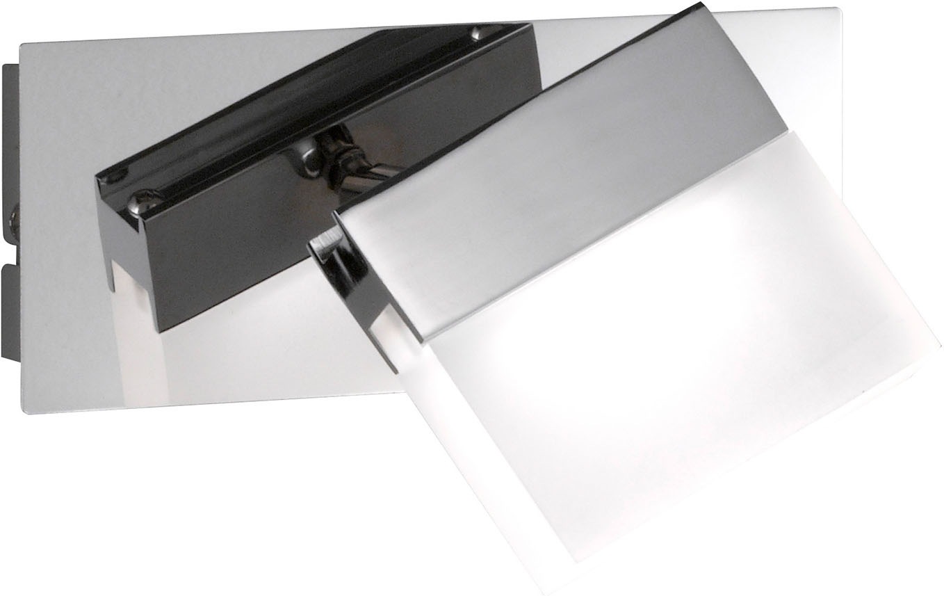 WOFI LED Wandleuchte Spa Line Sonett 1flg, LED-Modul, 1 St., Warmweiß, vielfältige Einsatzmöglichkeiten