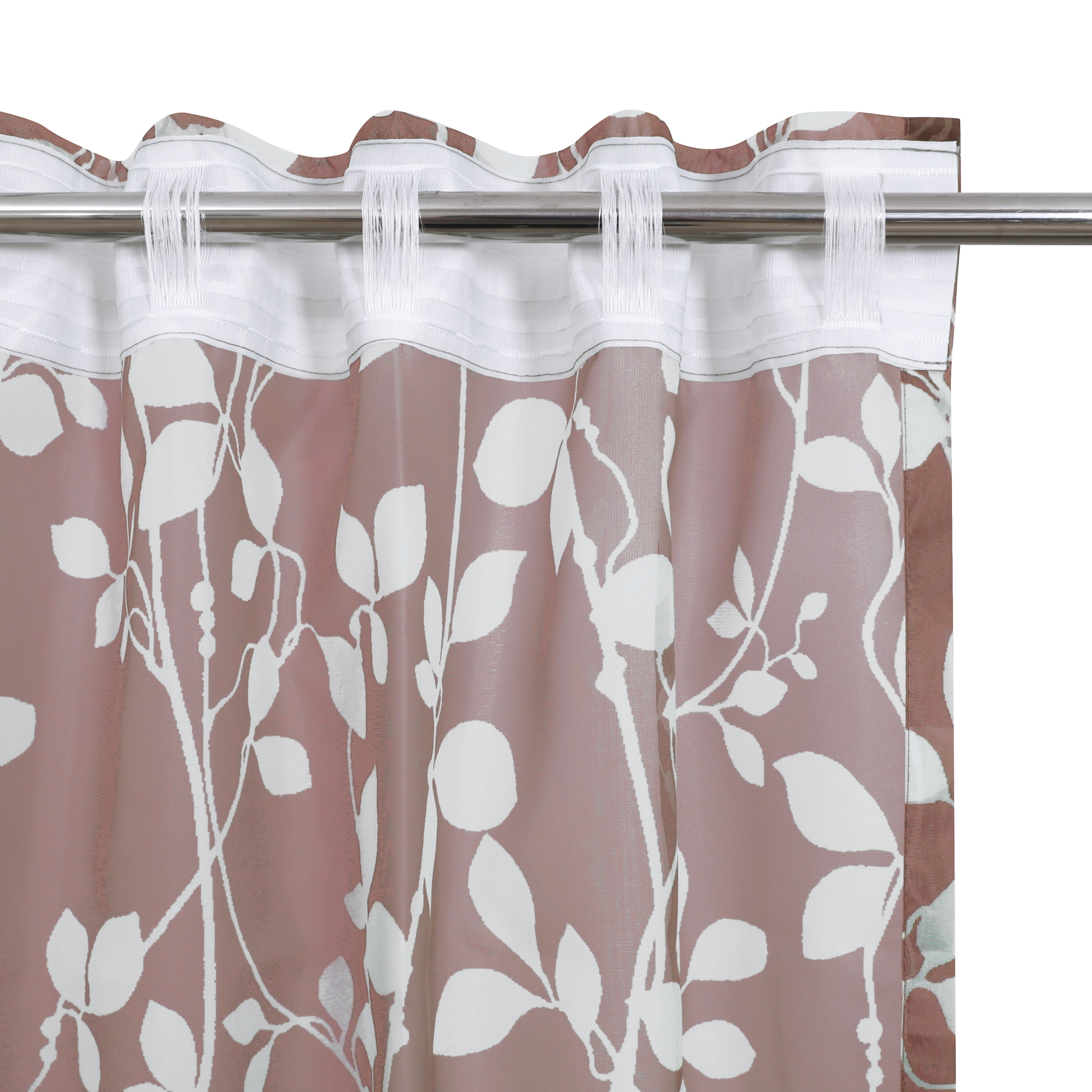 my home Gardine »Issoire« Multifunktionsband 1 Stk. tlg. Wohnzimmer, Schlafzimmer, Esszimmer, gemustert und halbtransparent