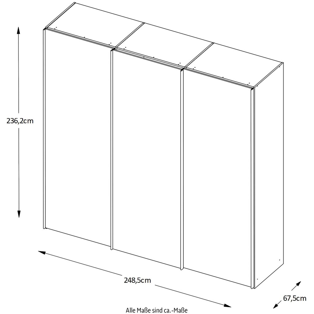 STAUD Schwebetürenschrank »Sinfonie Plus«