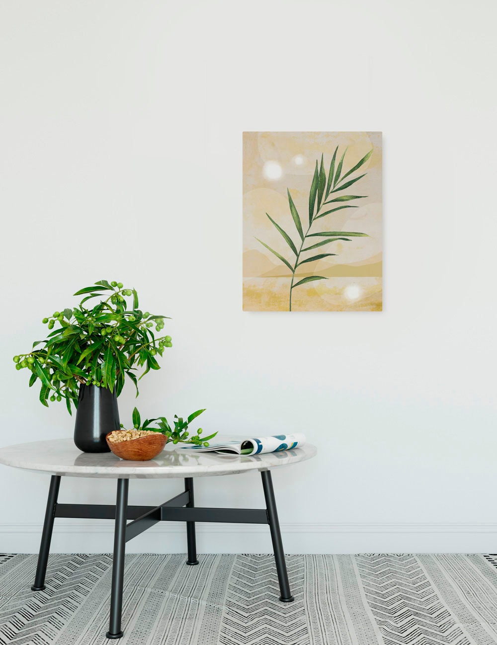 Komar Leinwandbild "Desert Shimmer - Größe 30 x 40 cm" Natur 1 Stk. tlg. Ke günstig online kaufen