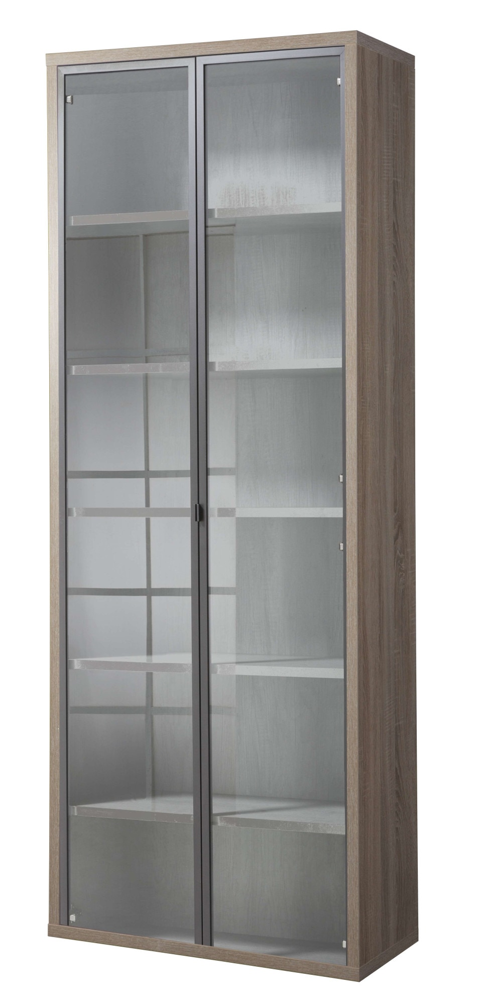 Aktenschrank »DISEGNO, Bücherregal mit 2 Glastüren,«, verstellbare Böden, Höhe 217 cm,...