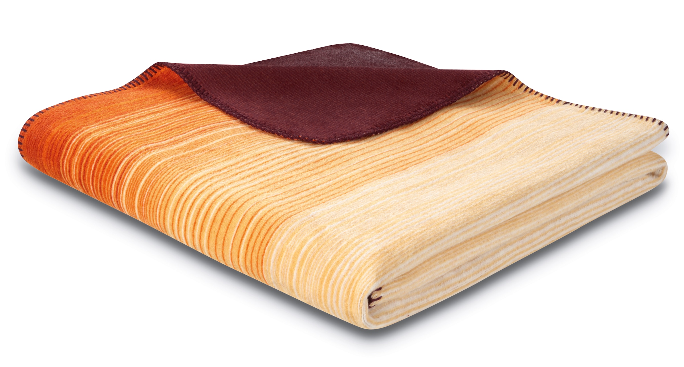 Biederlack Wohndecke »Wohndecke Woodland«, 150 x 200, mit Zierstich