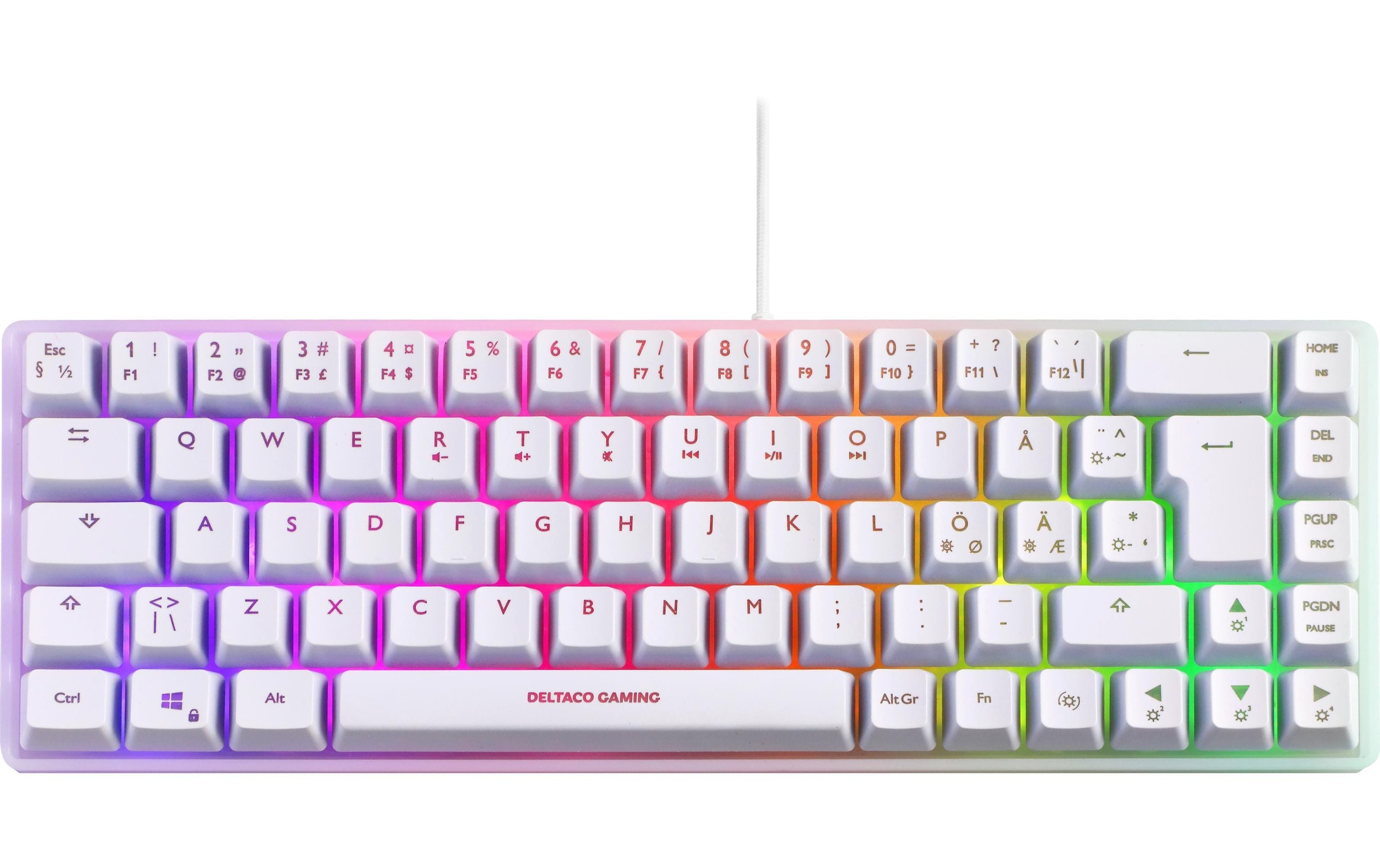 DELTACO Gaming-Tastatur »GAM-158-W RGB« ()