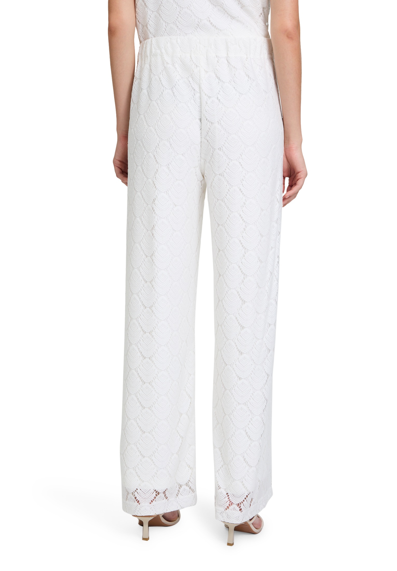 Betty&Co Schlupfhose »Betty & Co Schlupfhose mit Lochmuster«, Material