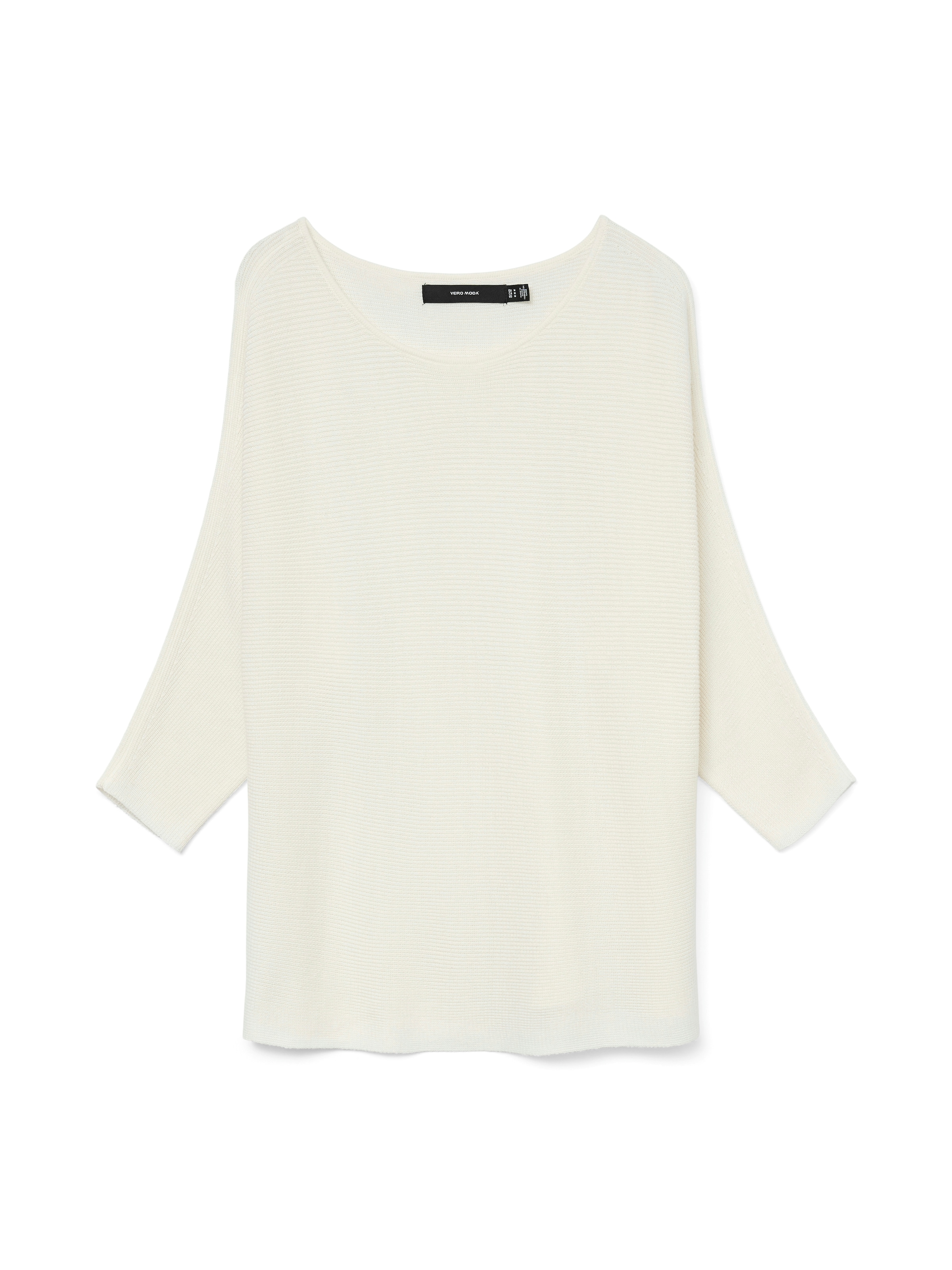 Vero Moda 3/4 Arm-Pullover »VMNORA 3/4 BOATNECK BLOUSE NOOS« mit Fledermausärmeln